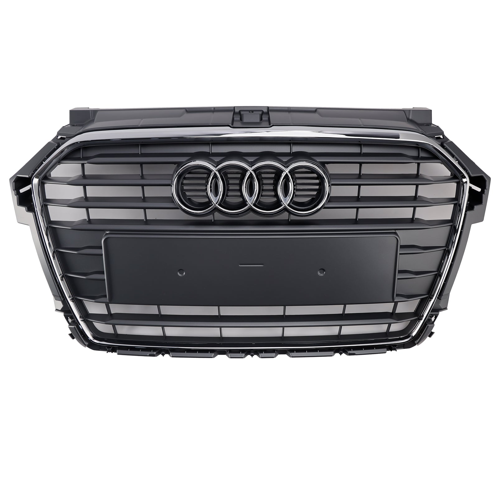 2016-2019 Audi A1 S1 Mk1 Facelift Chrome Front Bumper Grille Grill
