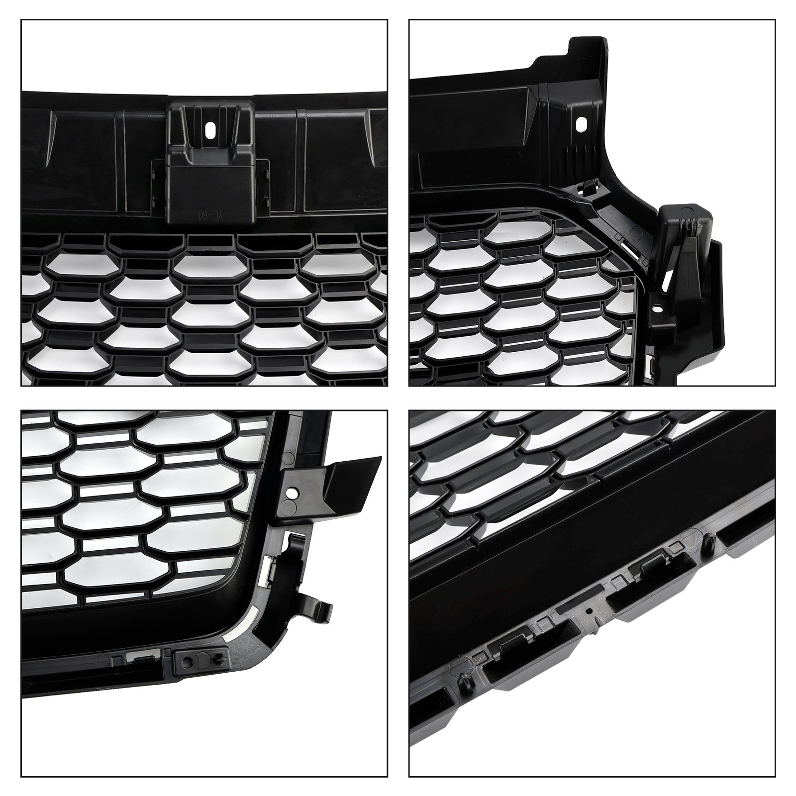 2016 2017 2018 2019 Audi A1 S1 8X Facelift RS Style Honeycomb Bumper Grille Black