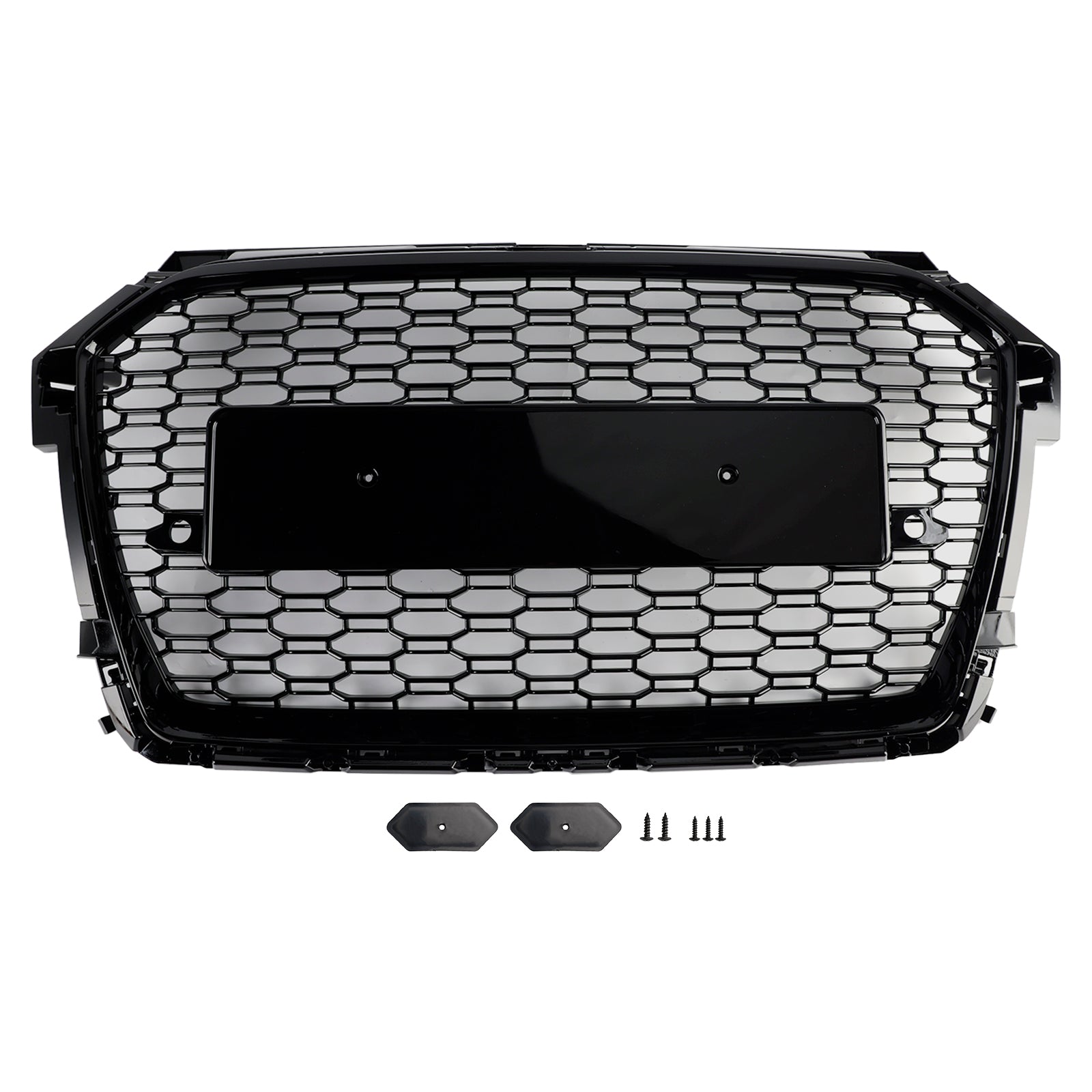 2016 2017 2018 2019 Audi A1 S1 8X Facelift RS Style Honeycomb Bumper Grille Black