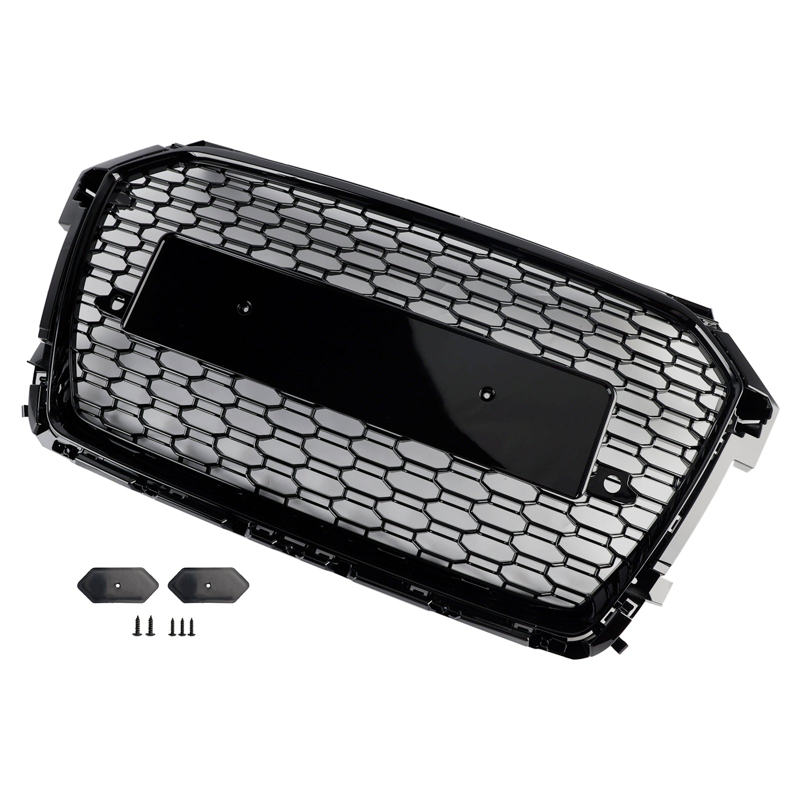 2016-2019 Audi A1 S1 8X Facelift RS-stijl honingraat bumpergrille zwart