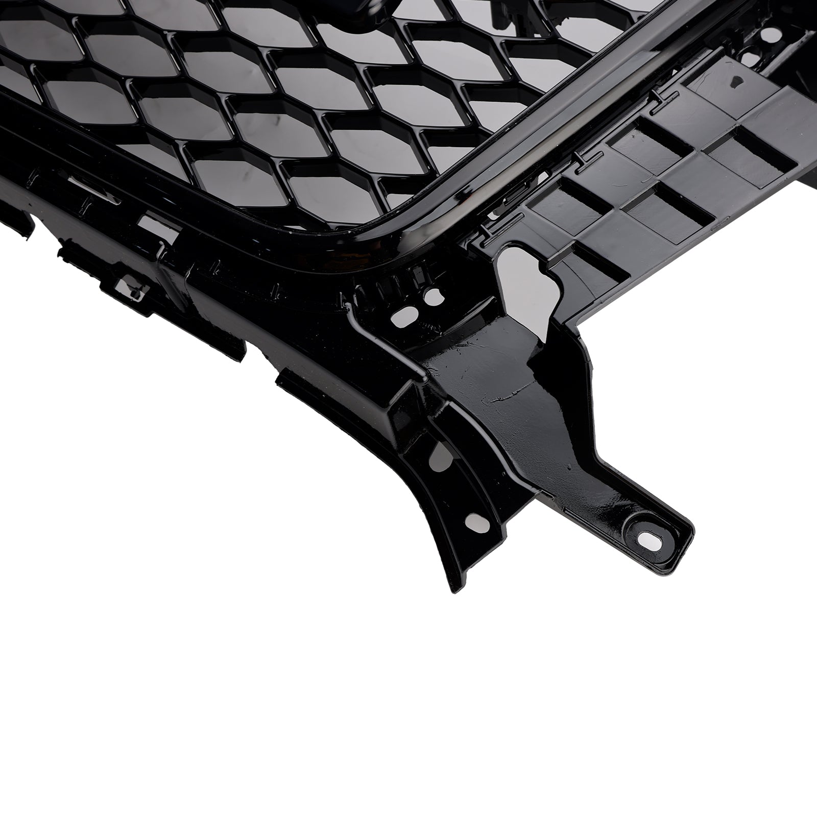 2011-2015 Audi Q3 S-Line RSQ3 Style Gloss Gloss Black Front Honeycomb Mash Grille