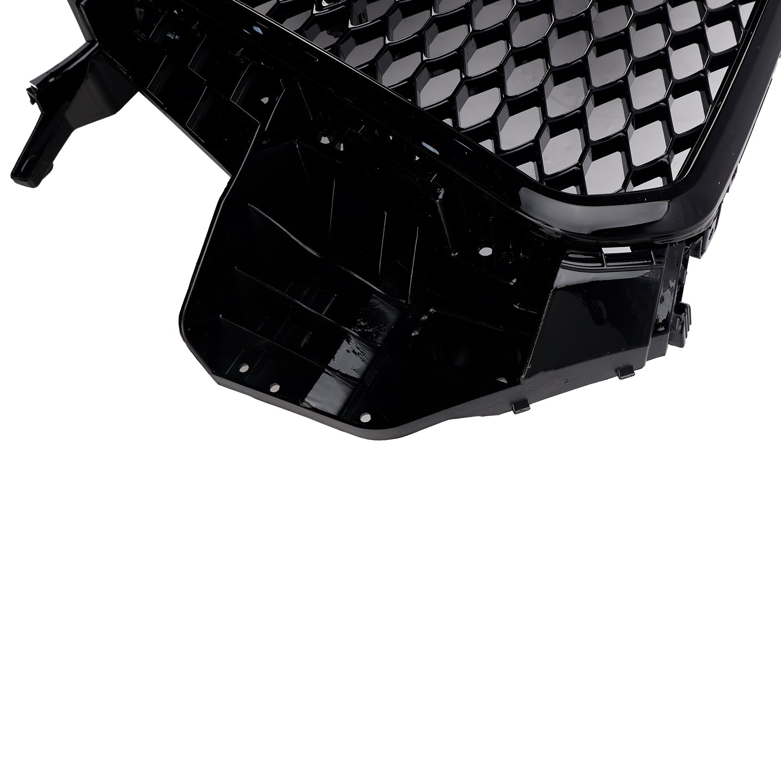 2011-2015 Audi Q3 S-Line RSQ3 Style Gloss Gloss Black Front Honeycomb Mash Grille