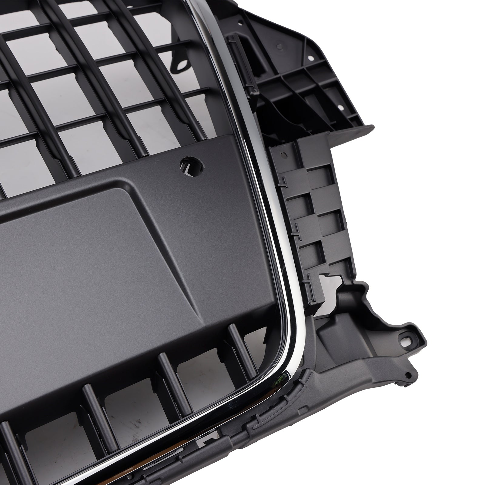 2011-2015 Audi Q3/S-Line Gray Chrome Front Mesh Grille Grill 5060531048501