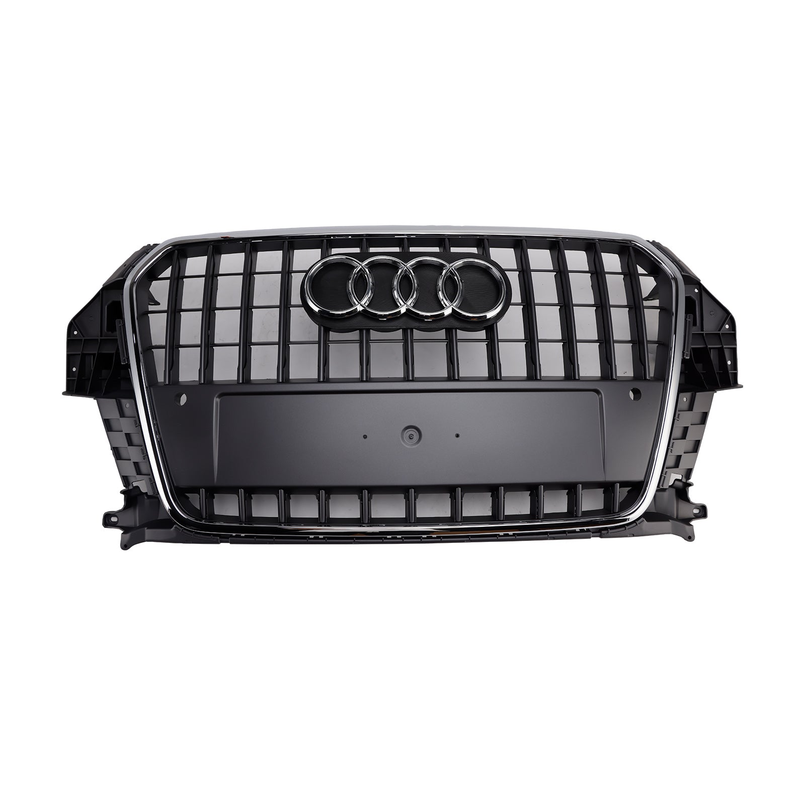 2011-2015 Audi Q3/S-Line Gray Chrome Front Mesh Grille Grill 5060531048501