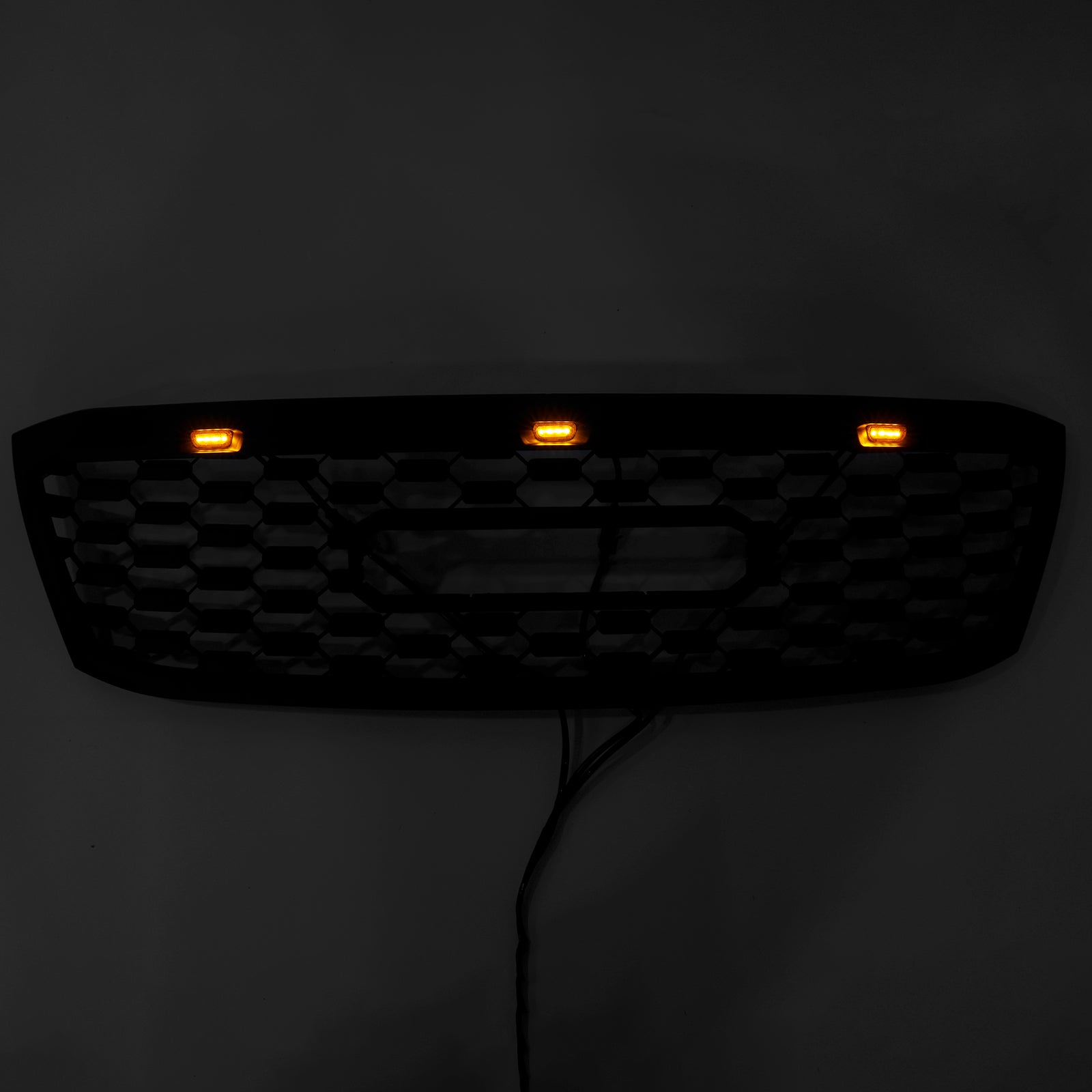 2005-2011 Toyota Hilux N70 pre-facelift met LED zwarte voorbumpergrille