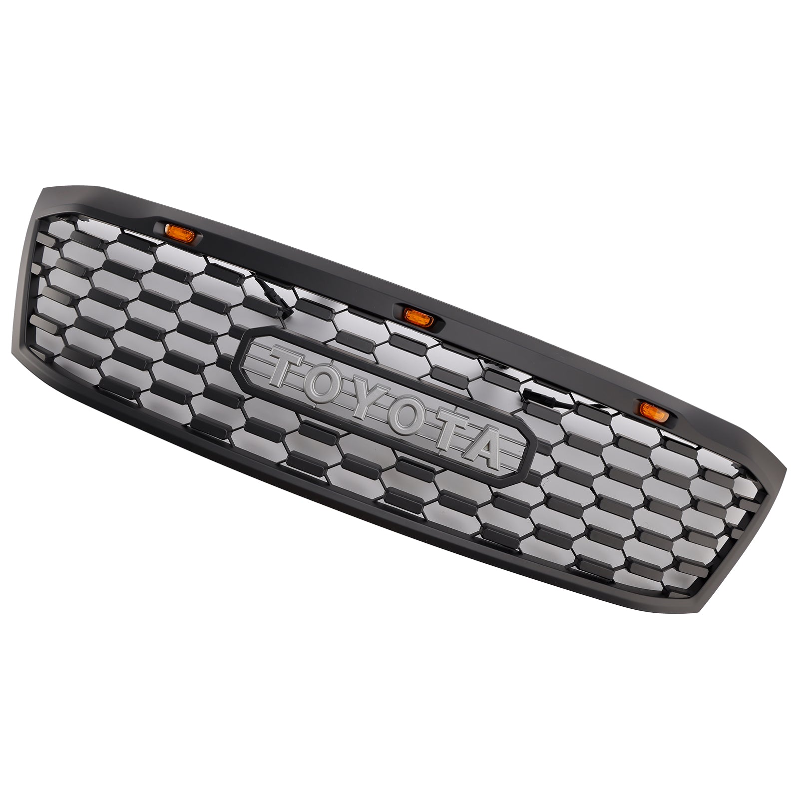 2005-2011 Toyota Hilux N70 pre-facelift met LED zwarte voorbumpergrille