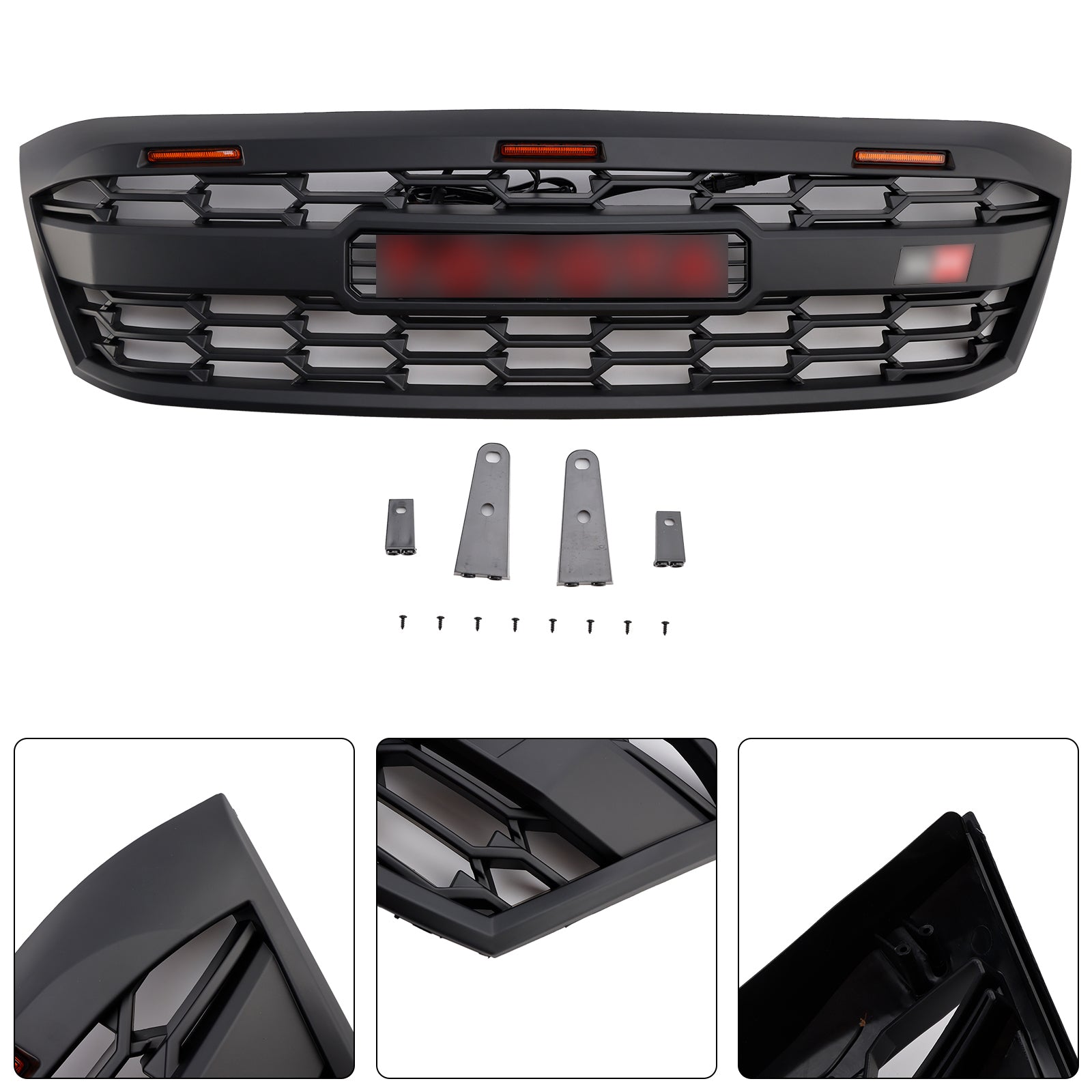 2005-2011 Toyota Hilux N70 Pre-Facelift s predným nárazníkom v štýle LED GR GRILL GRILLE
