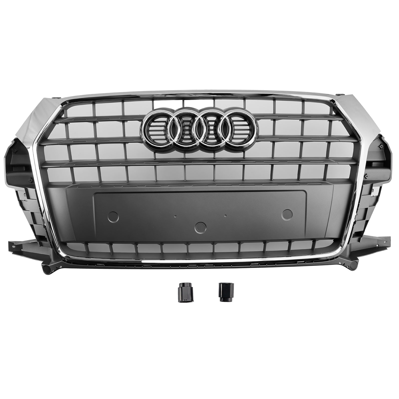 2016-2018 Audi Q3 8U facelift Chrome Front Bumper Grill Grille 8U0853653M