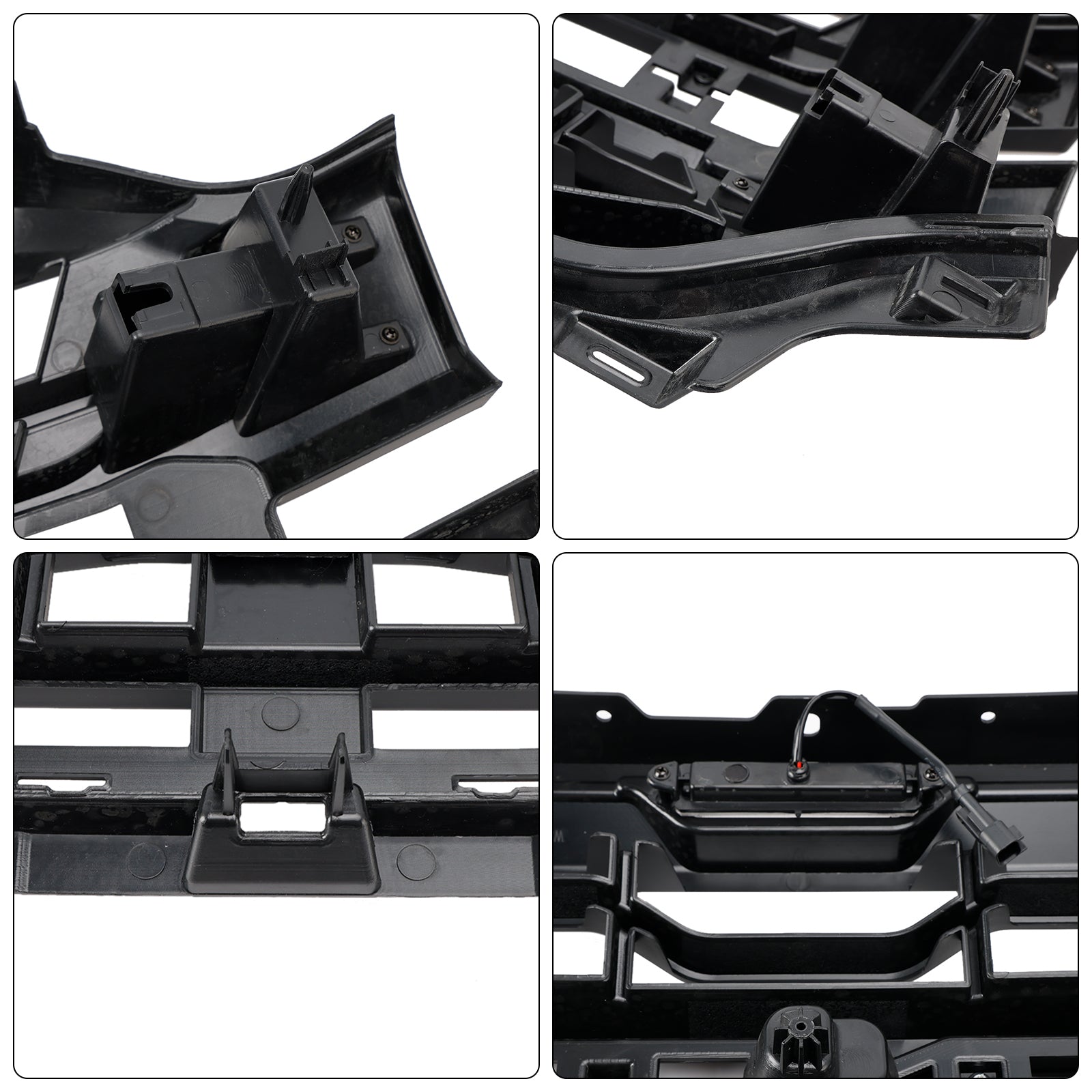 2024+ Ford F150 With LED Black Front Bumper Grille Grill