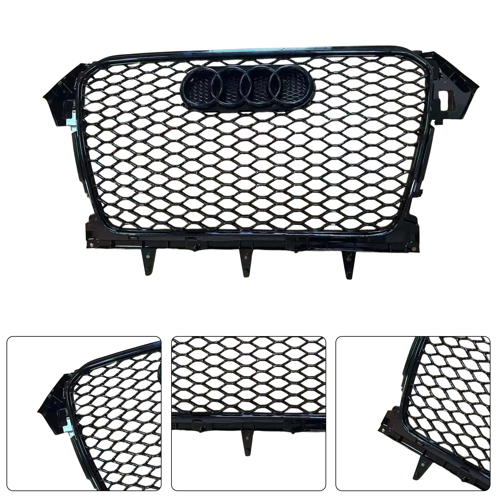 2013-2016 Audi A4 B8.5 Allroad endast RS4 Style Front Bumper Grille