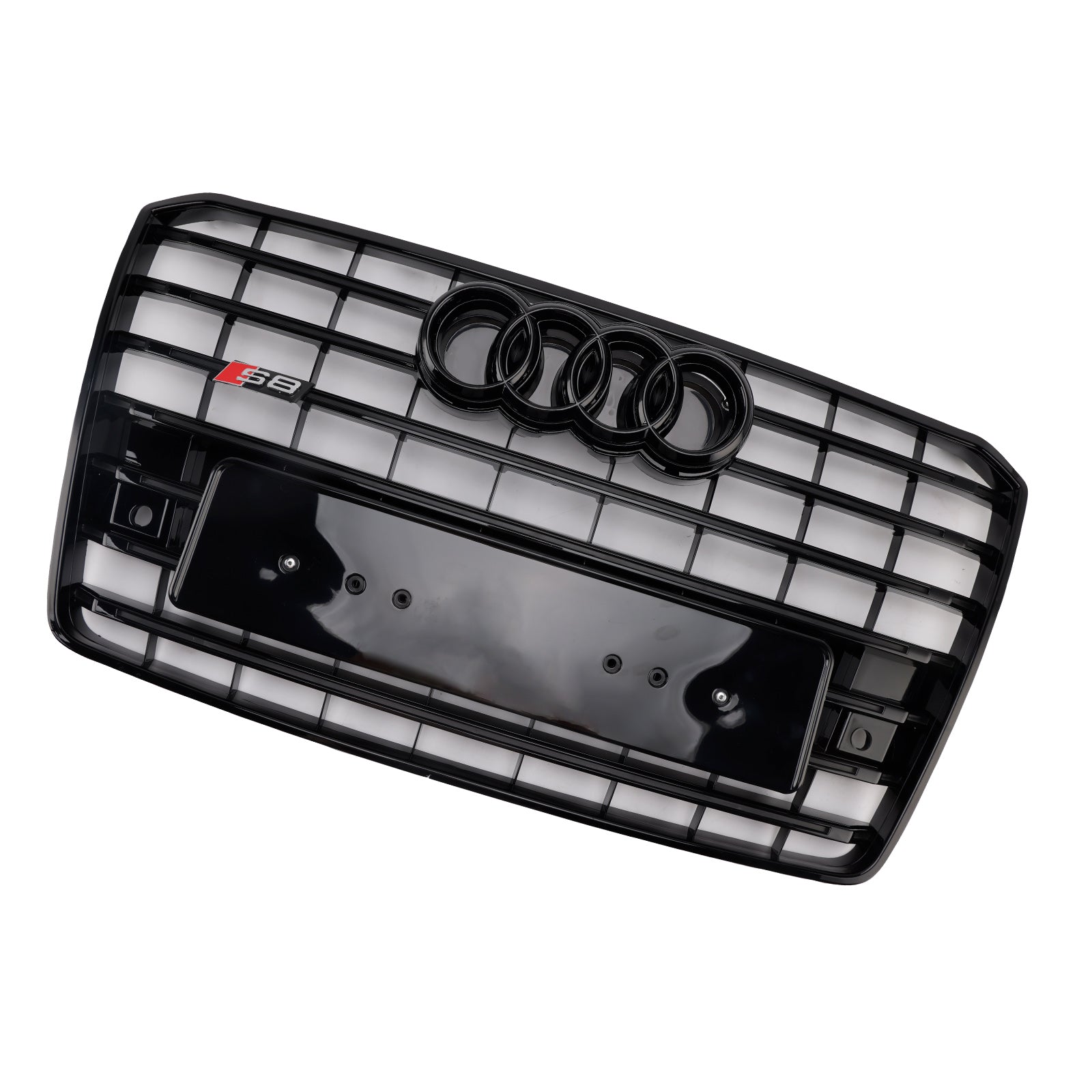 2015-2017 Audi A8 S8 S8 Style avant Bumper Grille Mesh Grill Black
