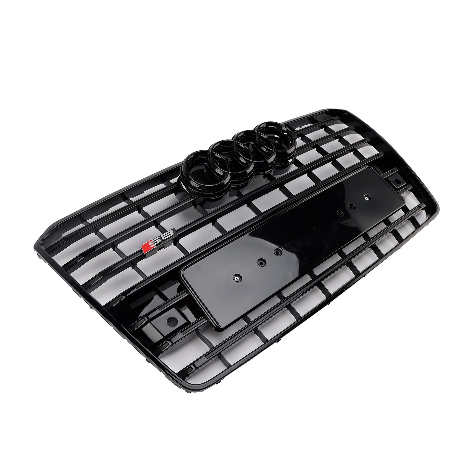 2015-2017 Audi A8 S8 S8 Style avant Bumper Grille Mesh Grill Black