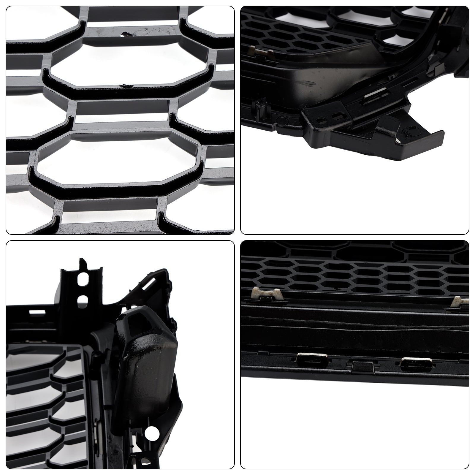 AUDI Q2 2016-2020 préfacelift Bloss Black Front Honeycomb Grille Grill