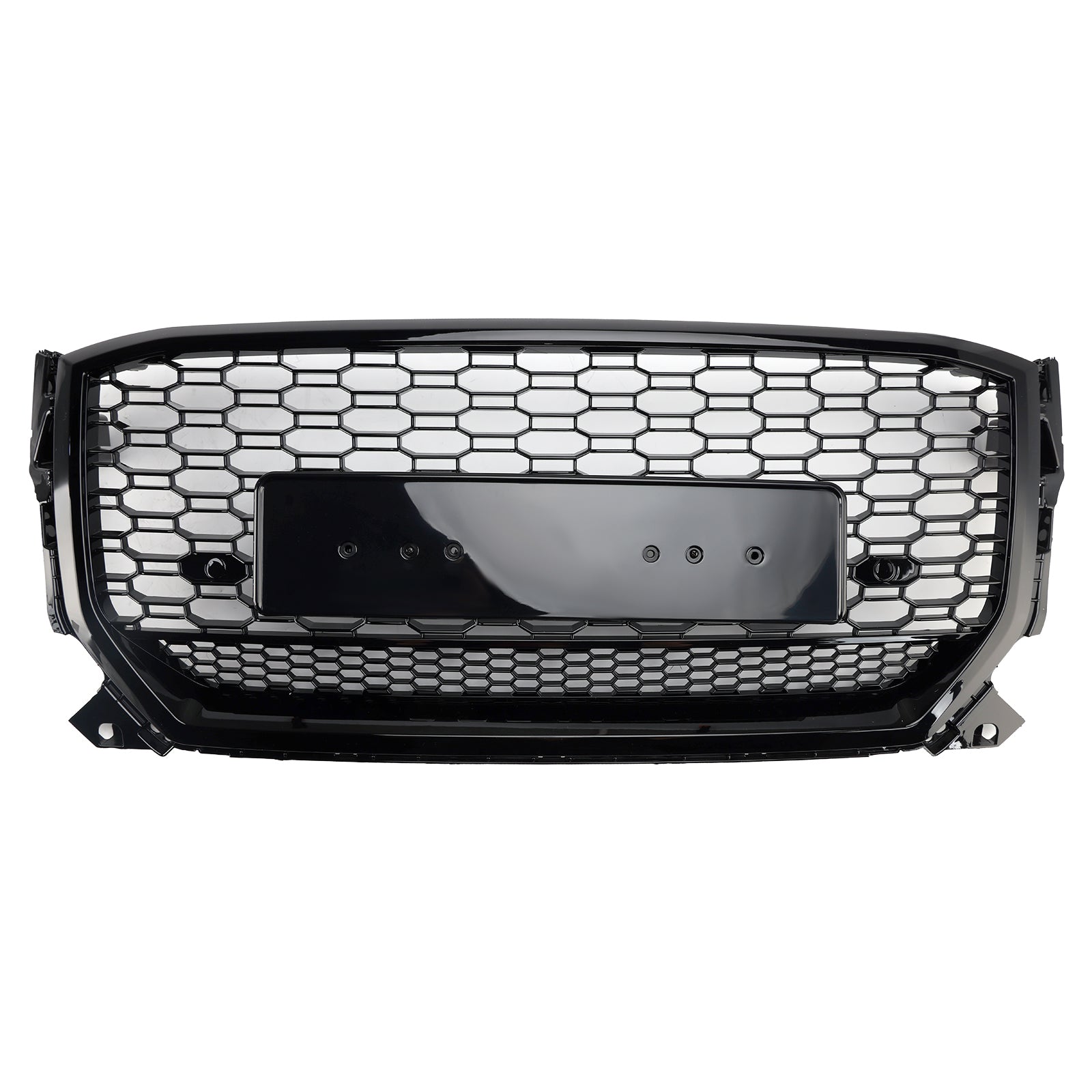 2016-2020 Audi Q2 Pre-Facelift Glanzend zwarte honingraatgrille vooraan