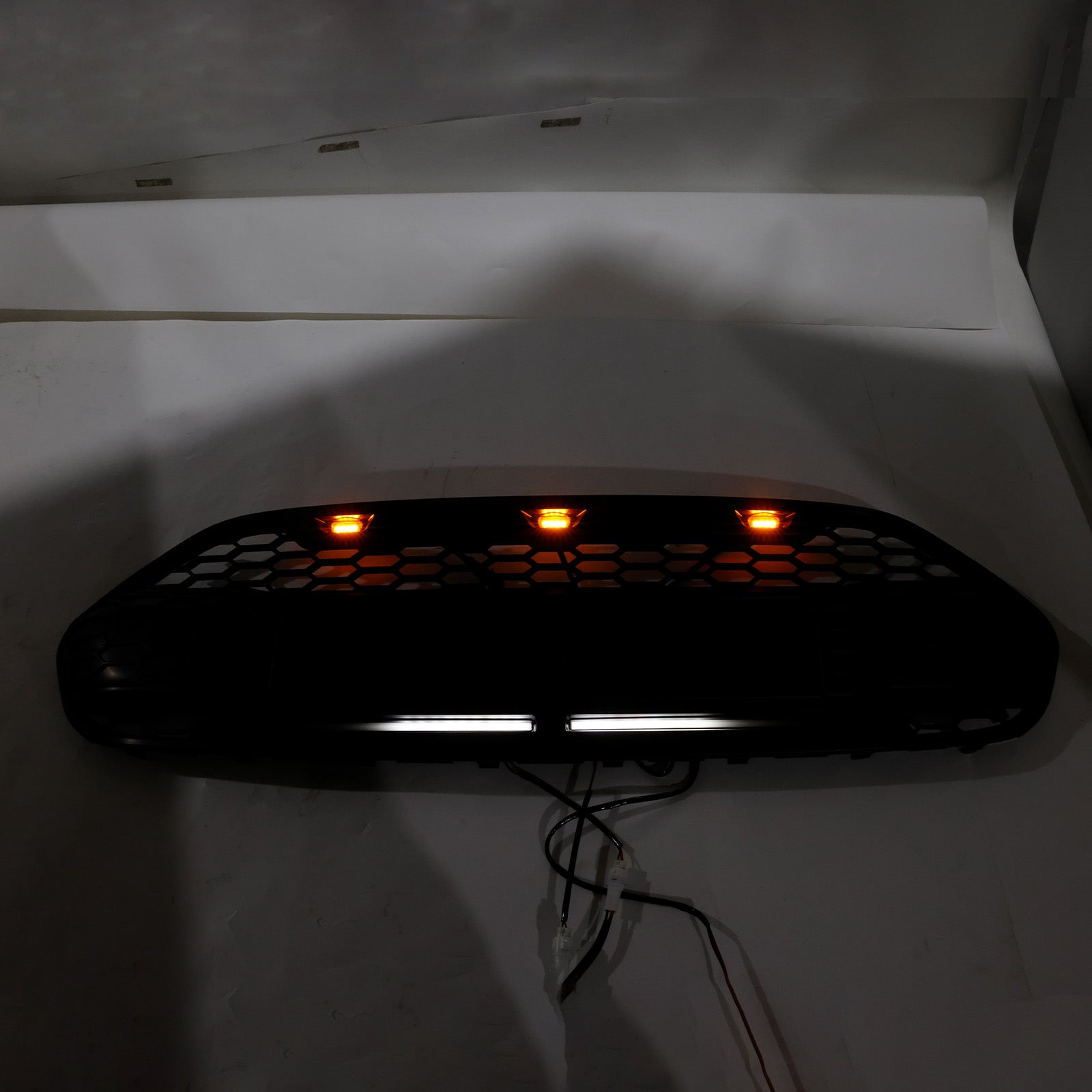 2014 2015 2016 2017 2018 Ford Transit Connect With LED Black Front Bumper Grill Grille