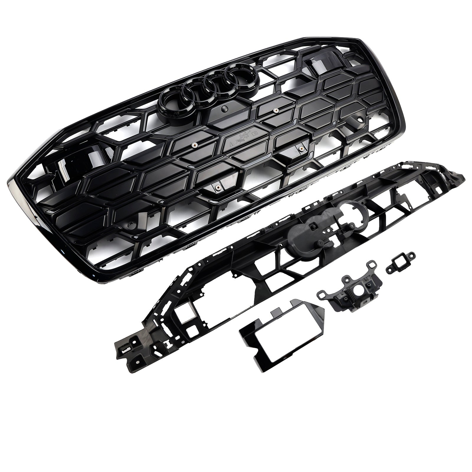 2019 2020 2021 2022 2023 Audi A6 S6 Black Front Challed Grille Grill 4K0853651T