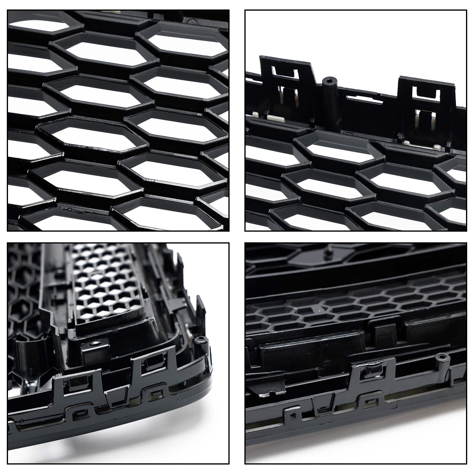 2016-2018 Audi S6 (C7) C7PA FACELIFT RS6 MUNHOMB MESH GRILLA FRONTAL GRILL