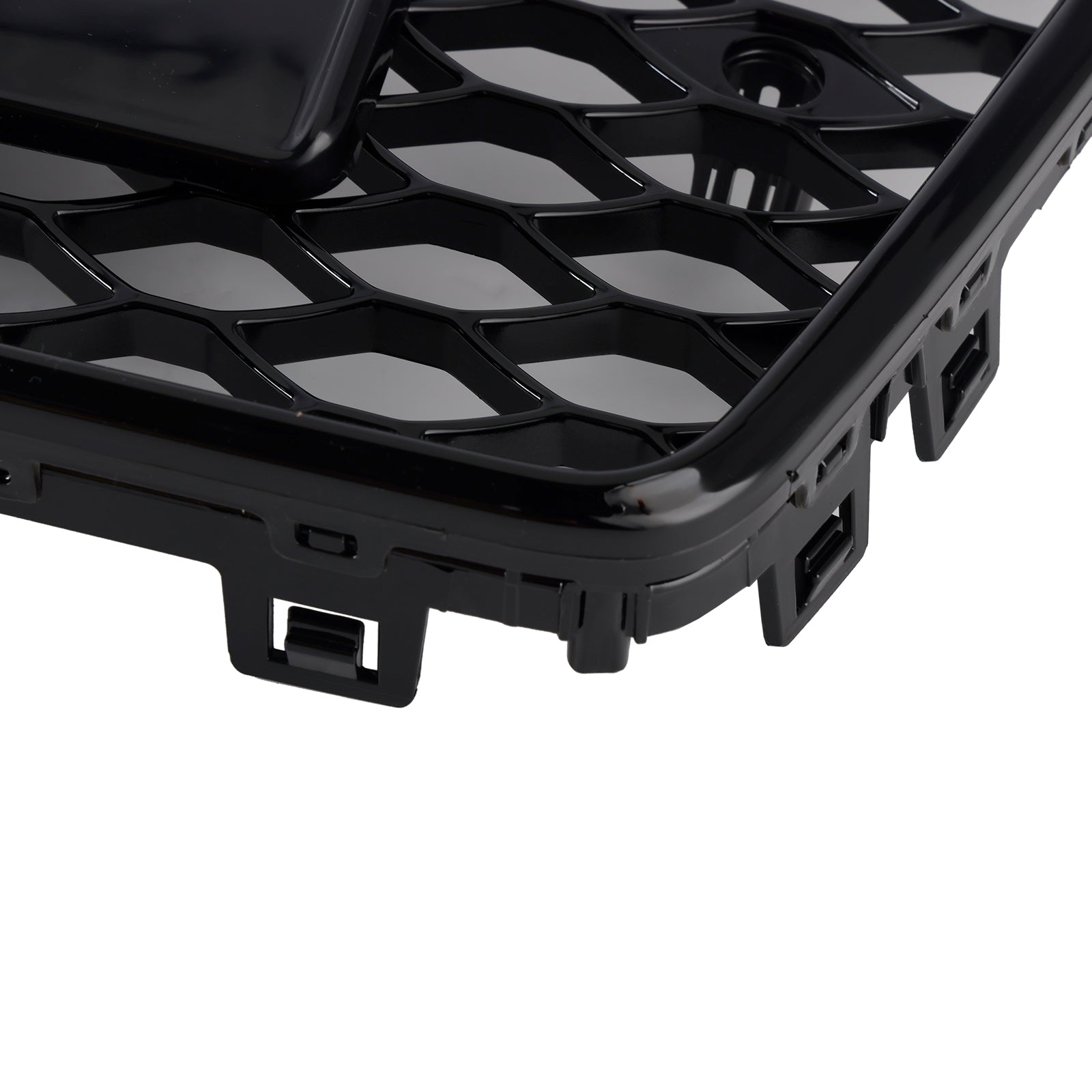RS6 Stijl Honingraat Mesh Grille Grill Fit Audi A6 S6 C7 2016-2018 Zwart