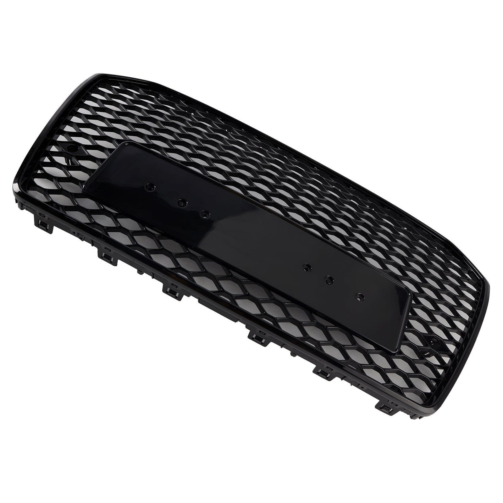 RS6 Stijl Honingraat Mesh Grille Grill Fit Audi A6 S6 C7 2016-2018 Zwart