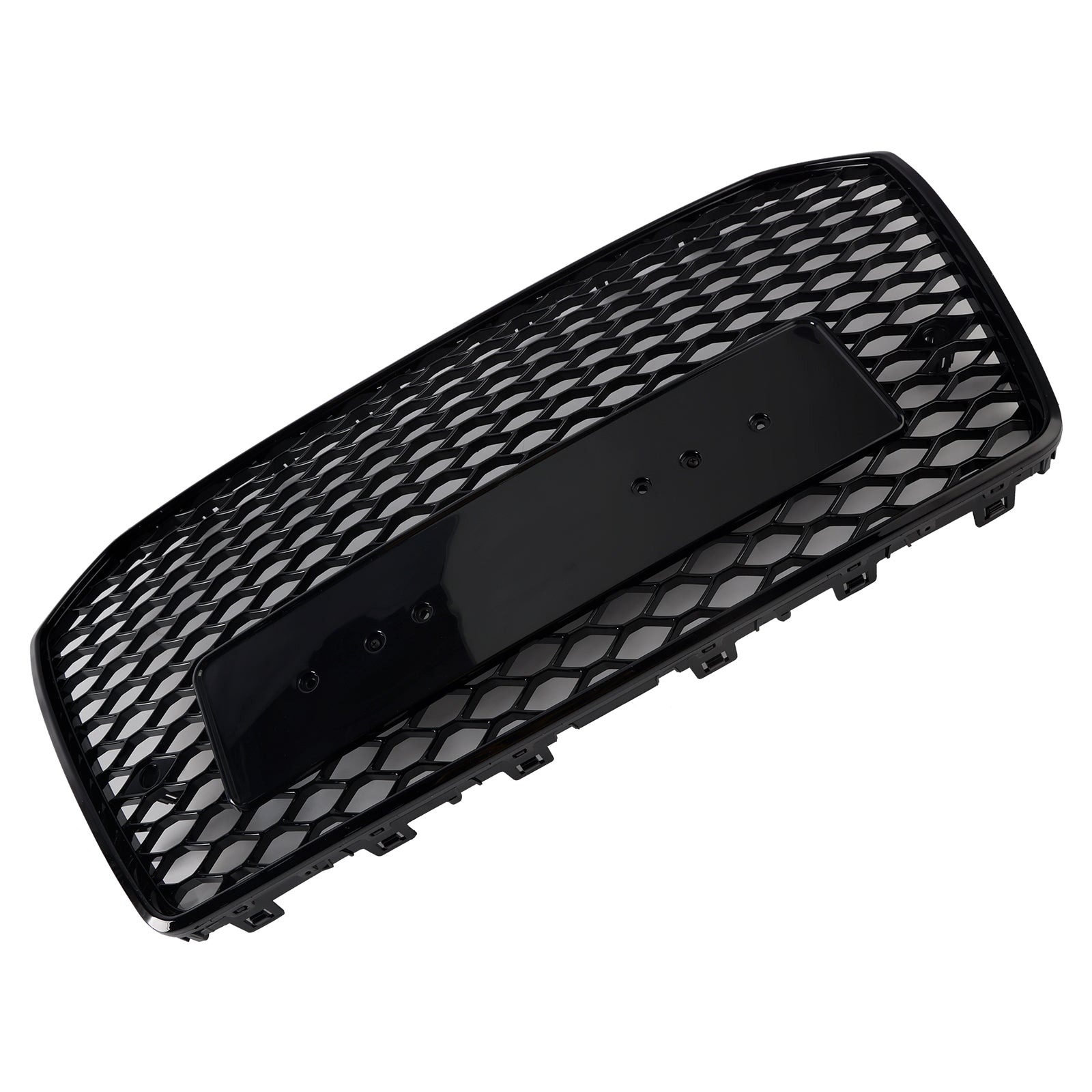 RS6 Stijl Honingraat Mesh Grille Grill Fit Audi A6 S6 C7 2016-2018 Zwart