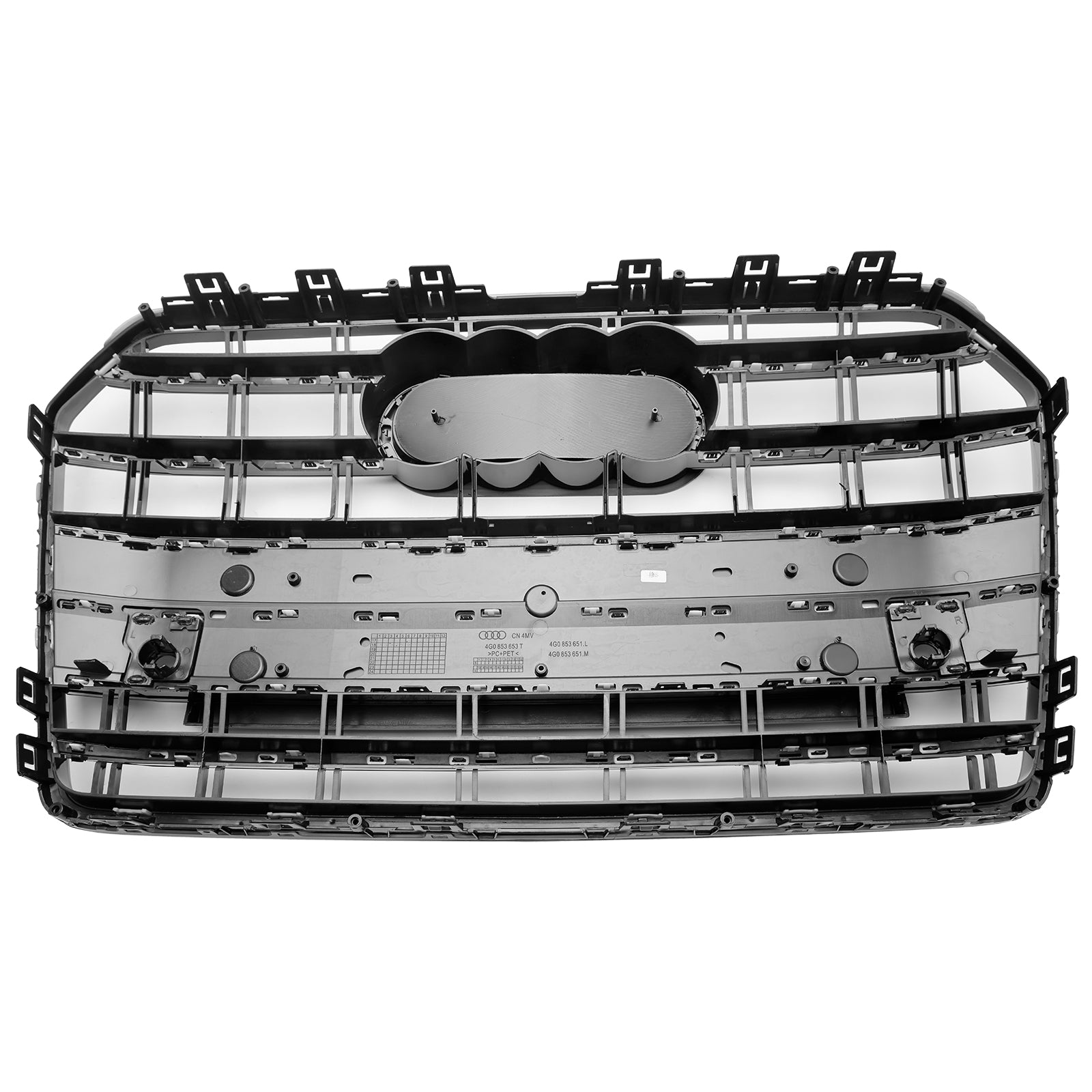 Griglia per paraurti anteriore Audi A6 S6 C7 S6 Style 2016-2018 nera