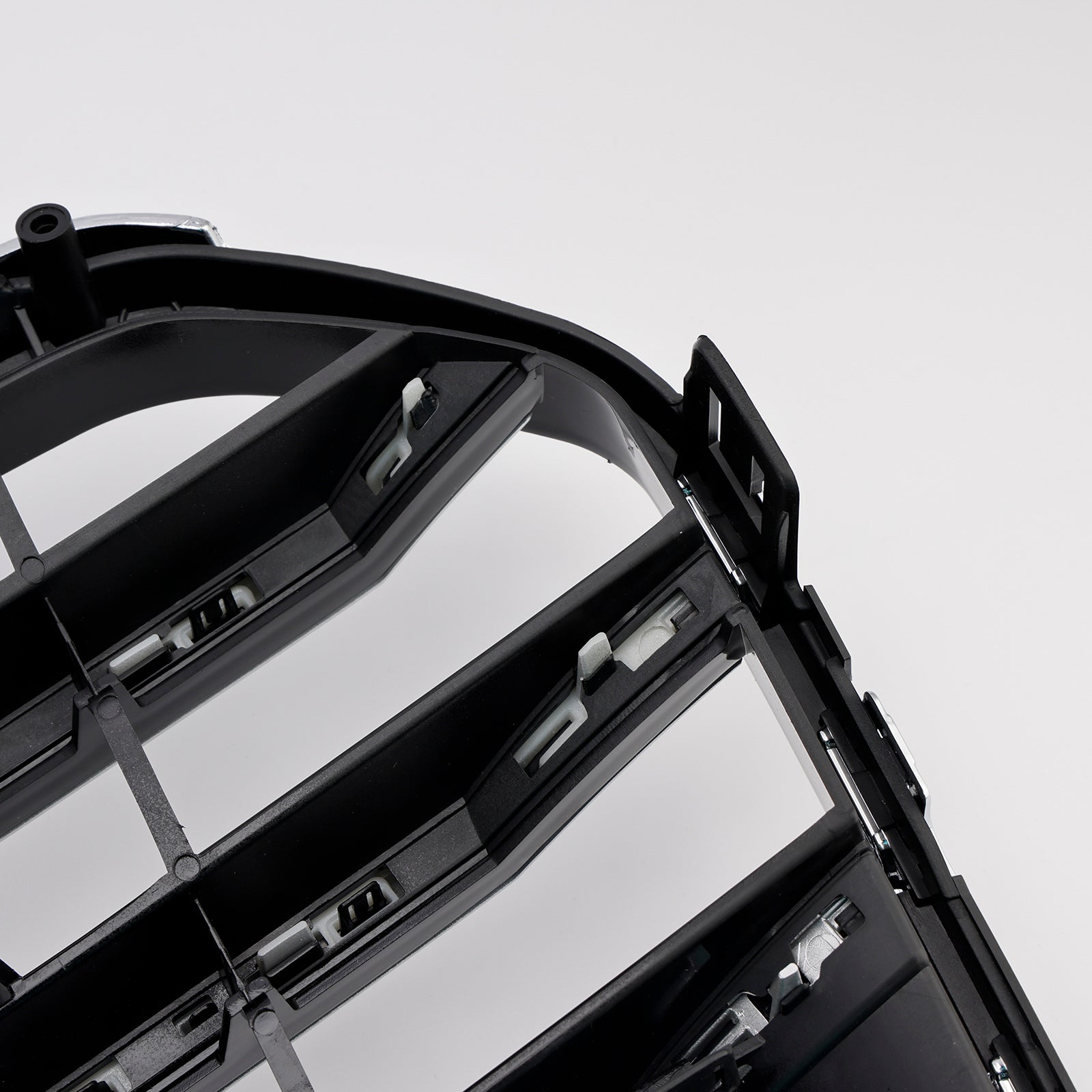 Parrilla de parachoques delantero estilo Audi A6 C7 S6 2012-2015 cromada