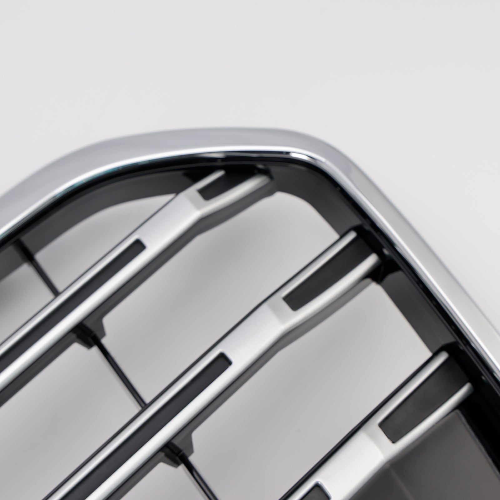 Parrilla de parachoques delantero estilo Audi A6 C7 S6 2012-2015 cromada