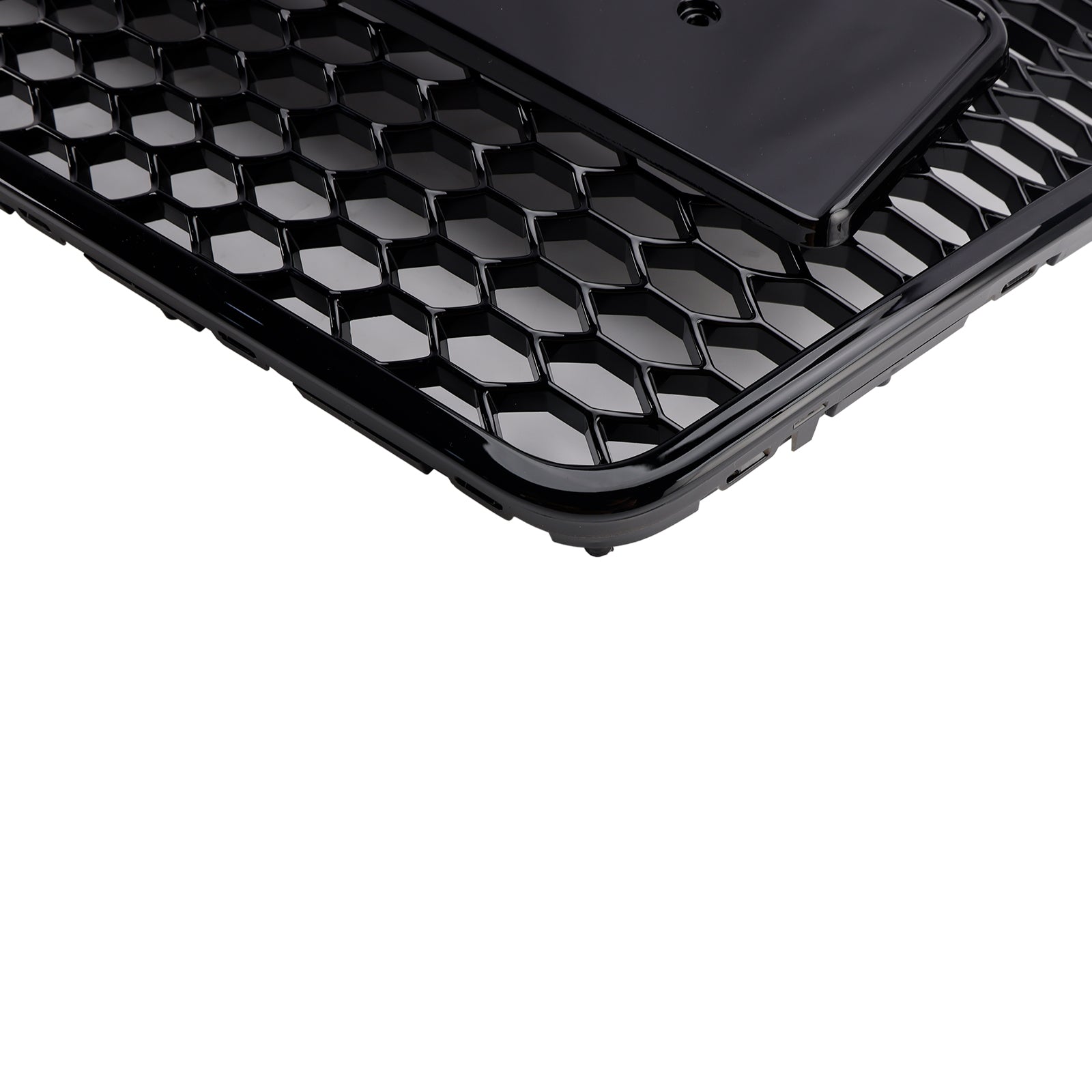 2008-2011 Audi A6 C6 Facelift Black Front Honeycomb Bruper Grill Grill