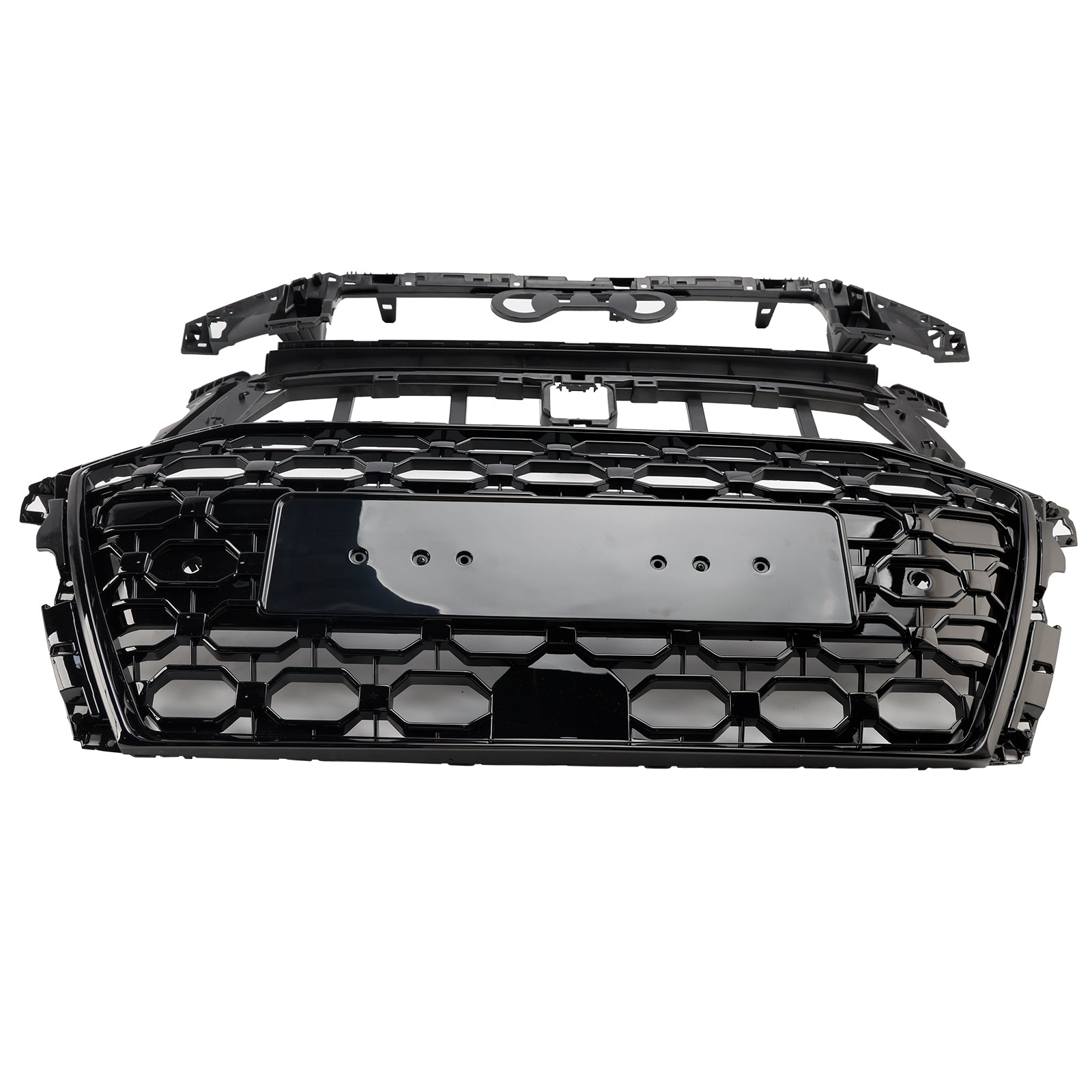 2020-2024 Audi A3 S3 RS3 Honeycomb Front Grille Grill Bloss Black