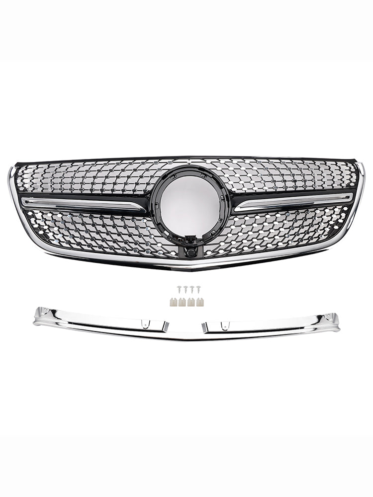 Mercedes Vito 2014-2023 W447 Chromen voorbumpergrille Diamond