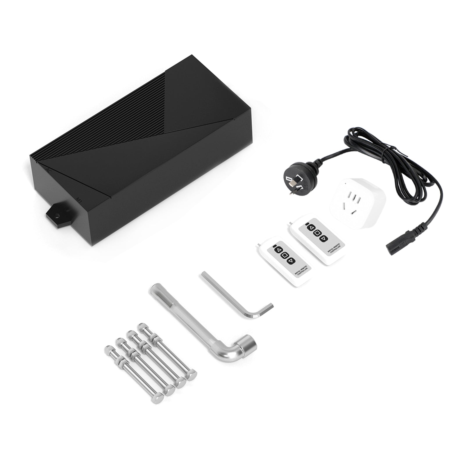 Elektrische zolderladder aluminium opvouwbaar 70 * 100 cm 9,5 ft met afstandsbediening voor zolder UK