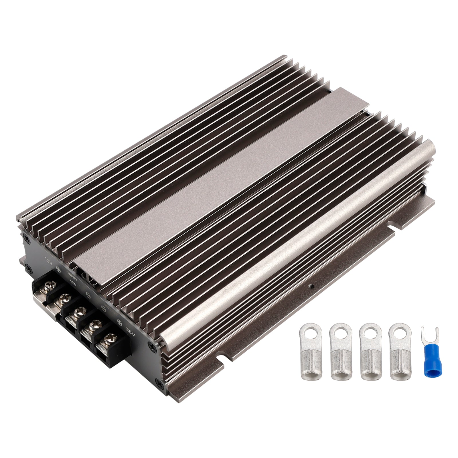 DC-DC 12V Stap tot 28V 20A Auto voedingstoestel Converter Regulator Helderbaar