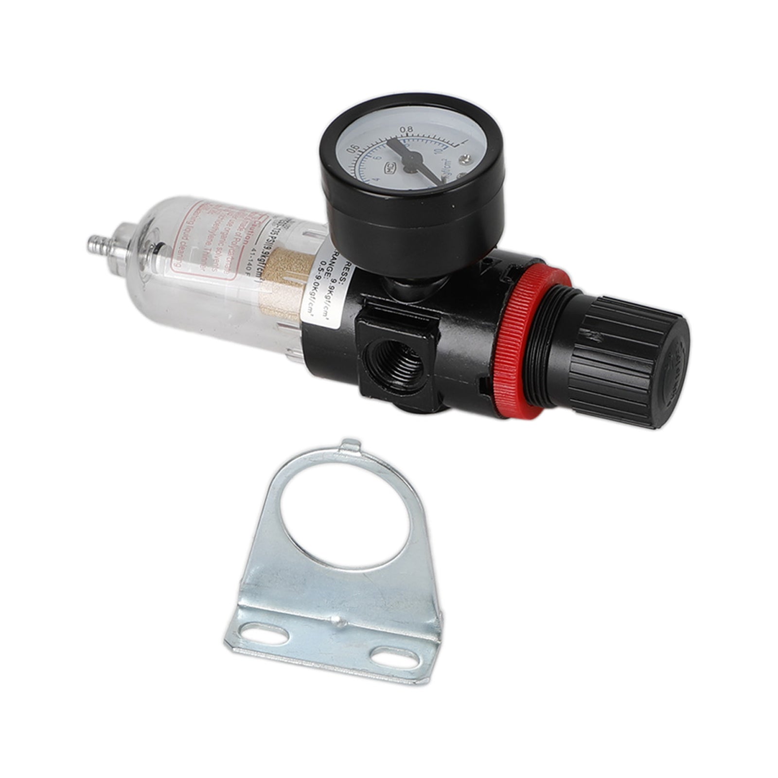 AFR-2000 1/4" Filtro de compressor de ar, separador de água, ferramentas de armadilha com regulador e medidor