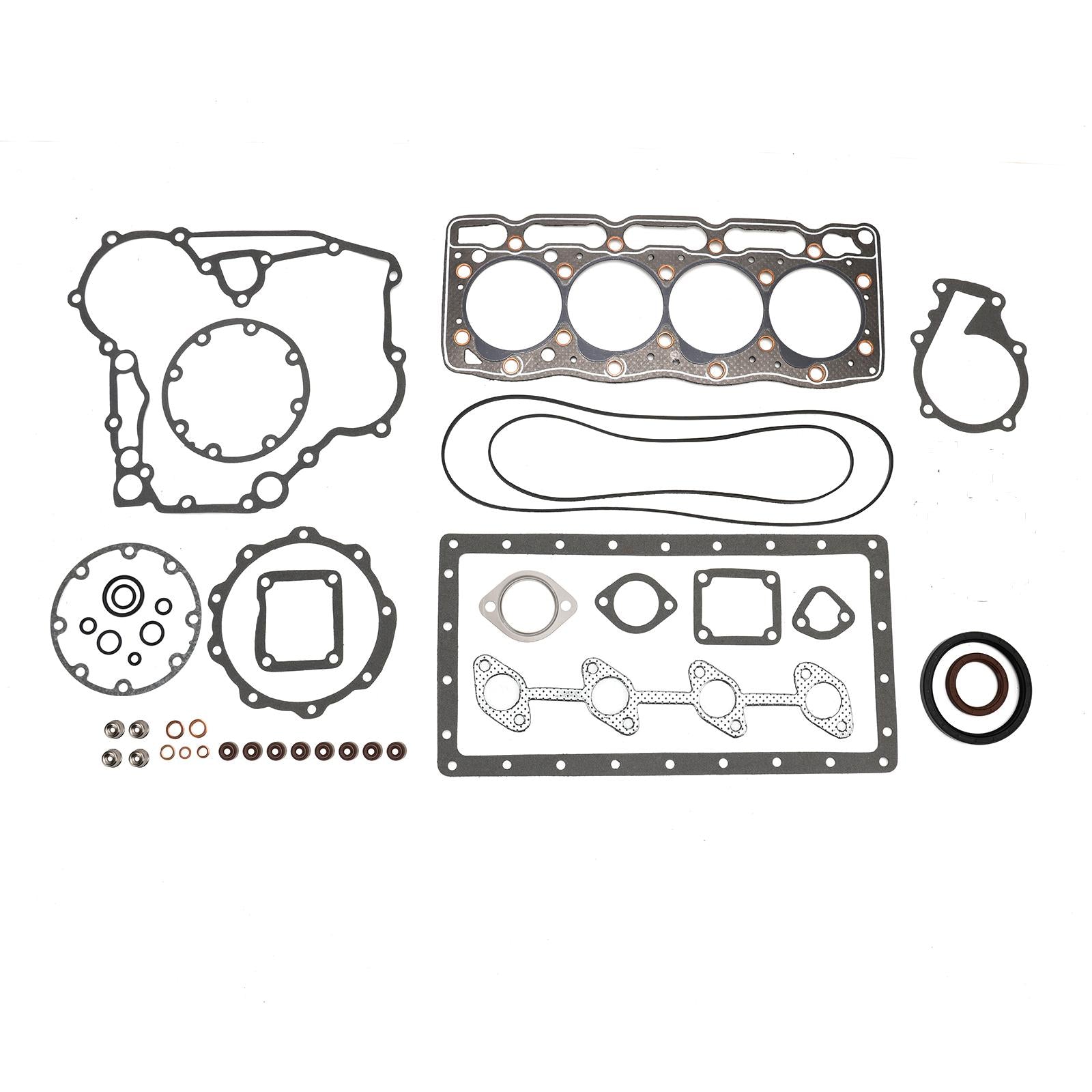 Complete Cylinder Head Assy+Gasket Kit For Kubota V1505 V1505D 1G091-03044