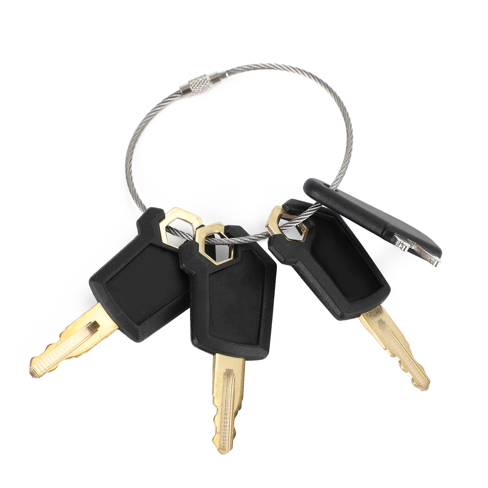 (4) Master Caterpillar Equipment Ignition Key for Cat 5P8500 Dozer Cat Keys