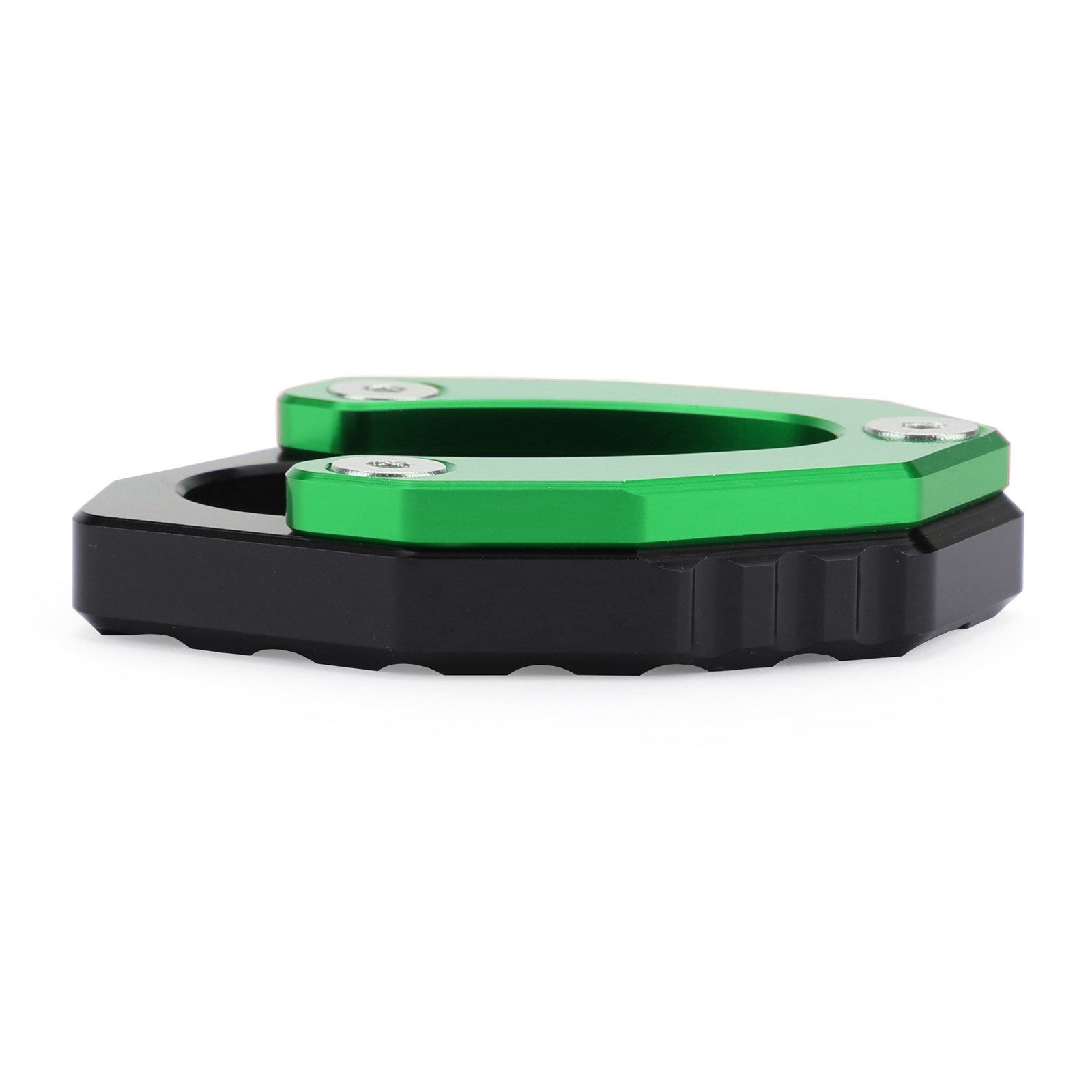 Kickstand Side Stand Plate Extension Pad for Kawasaki Z900 Z1000SX 17-19 Grønn