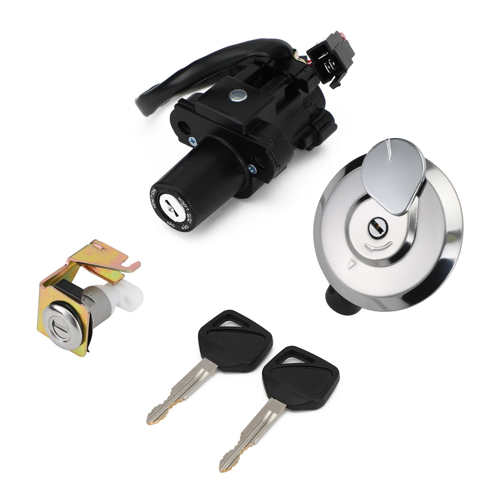 2001-2006 HONDA XL125V VARADERO Ignition Switch Fuel Gas Sed sedadlo Set Keys 35010-KPC-640