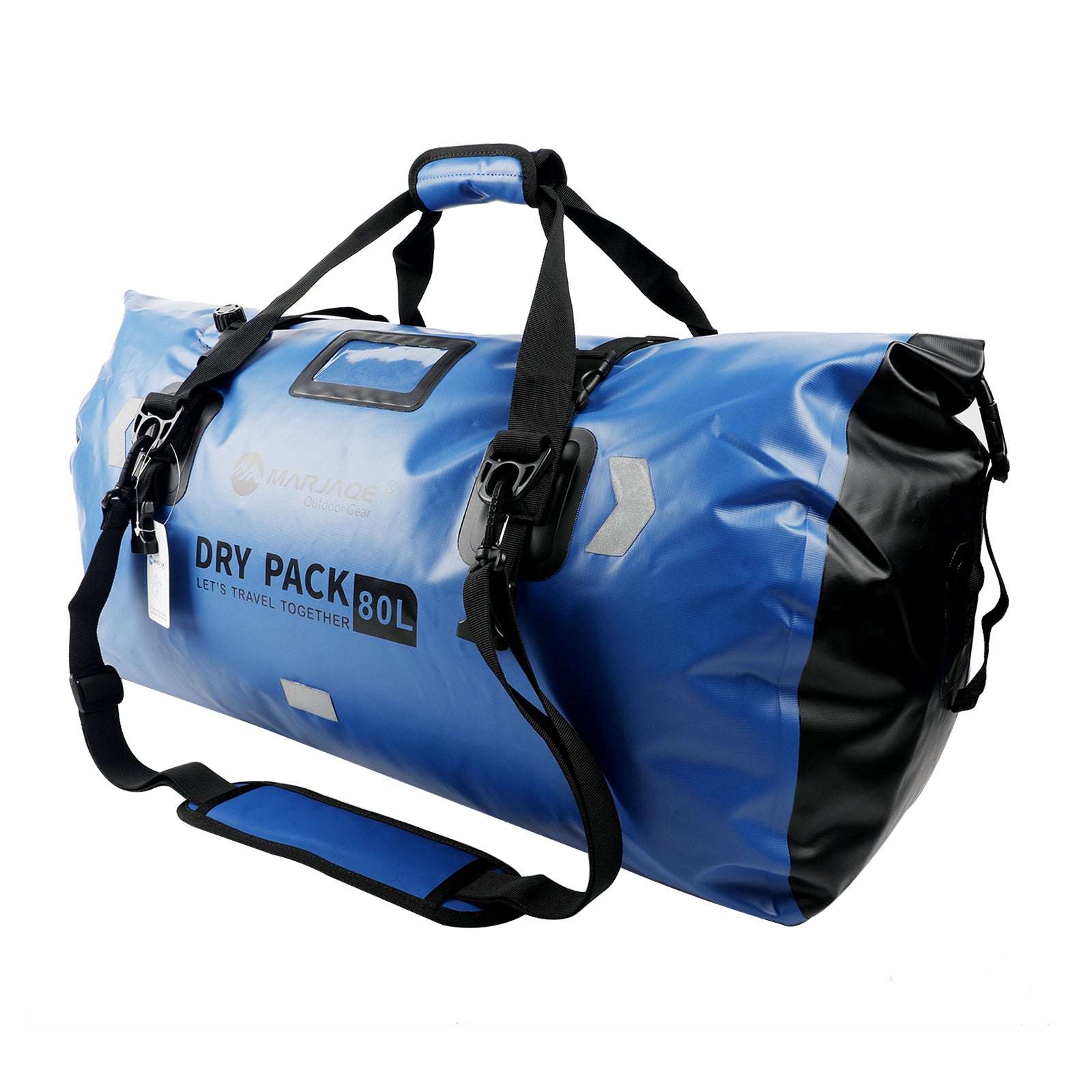 Sac de rangement de rangement latéral universel sac à rangement Pu 50L pour moto jaune