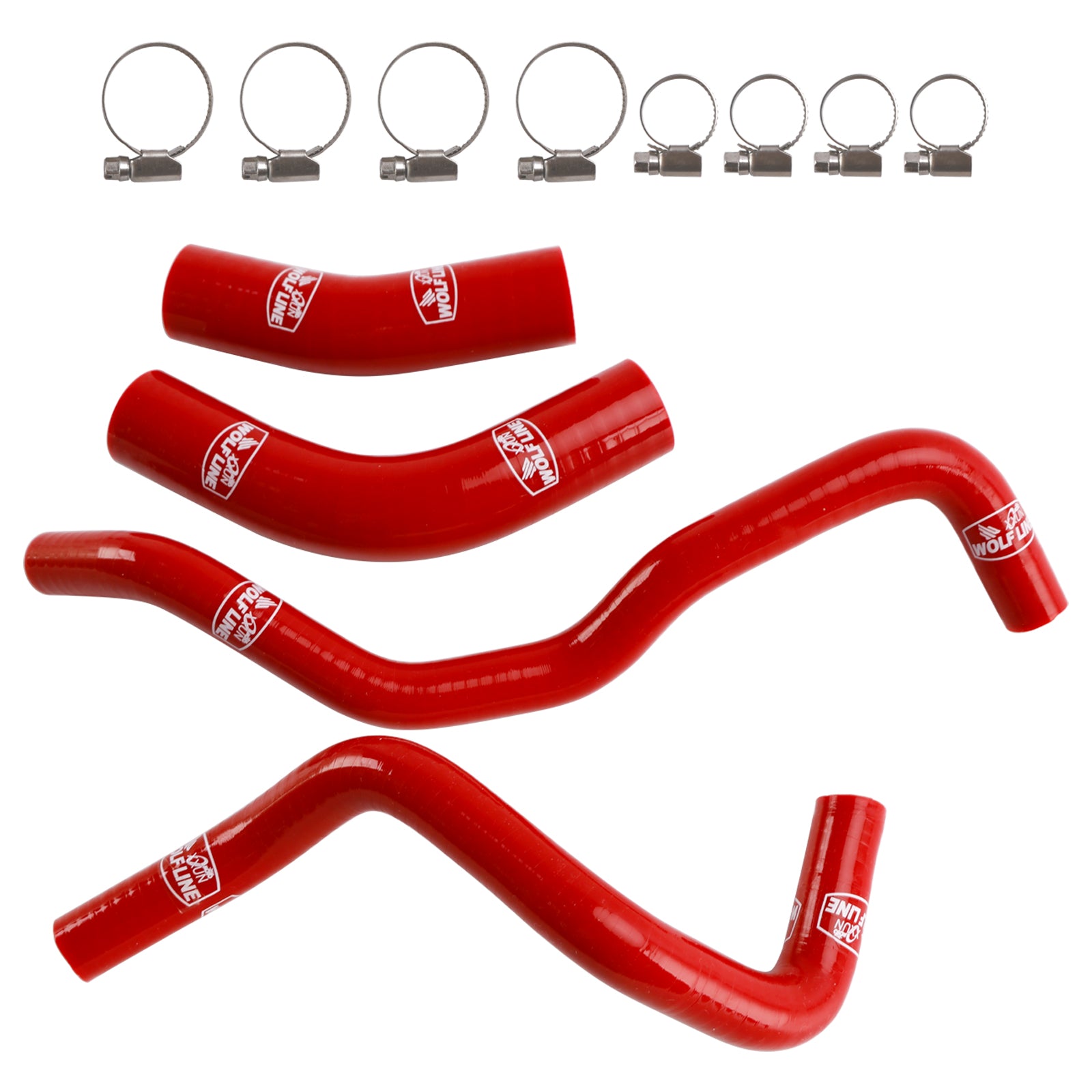 Kit de durites de refroidissement de radiateur en silicone pour Yamaha Tenere 700 2019-2024
