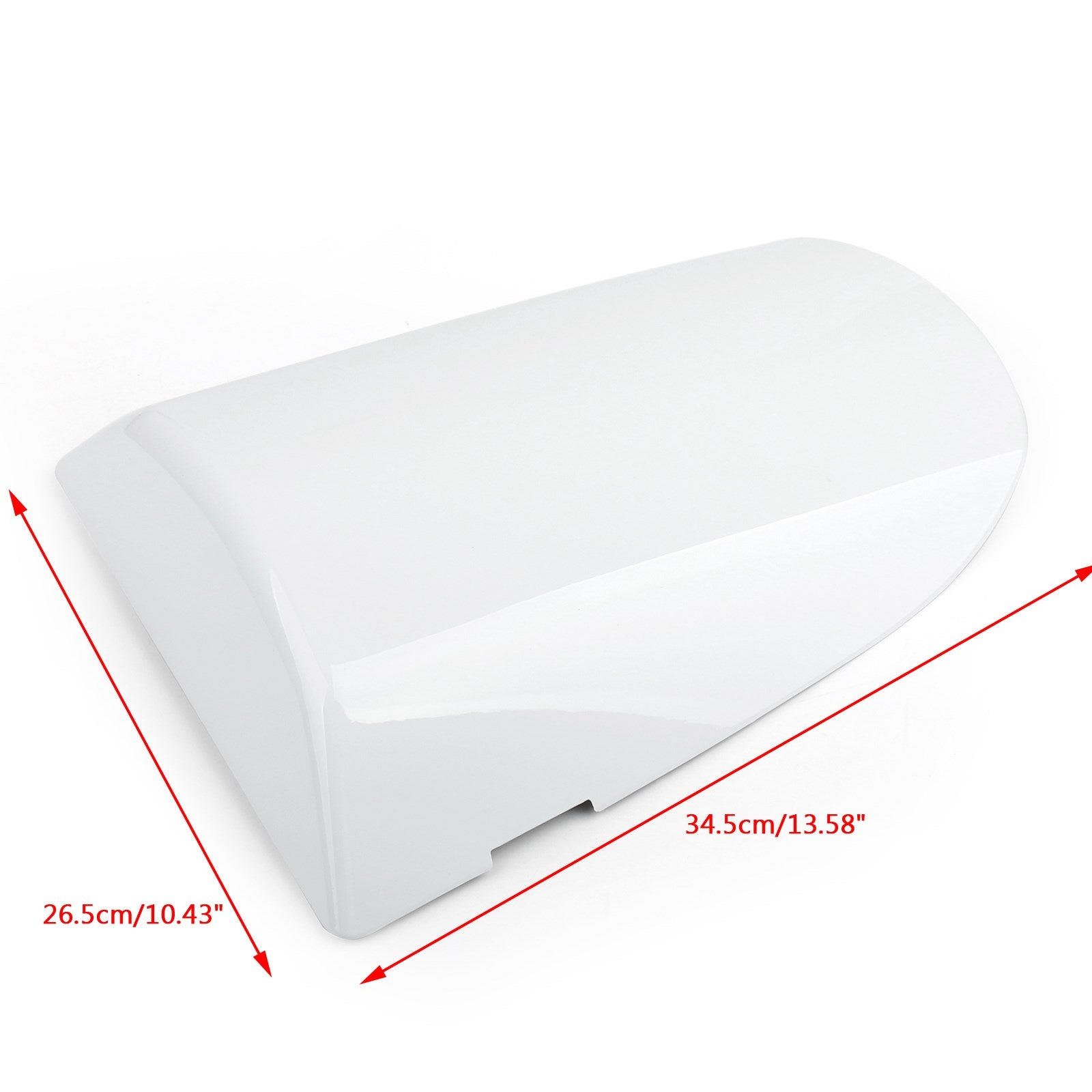 Baksetet deksel for Suzuki GSXR600/750 2001-2003 GSXR1000 2000-2002 Hvit