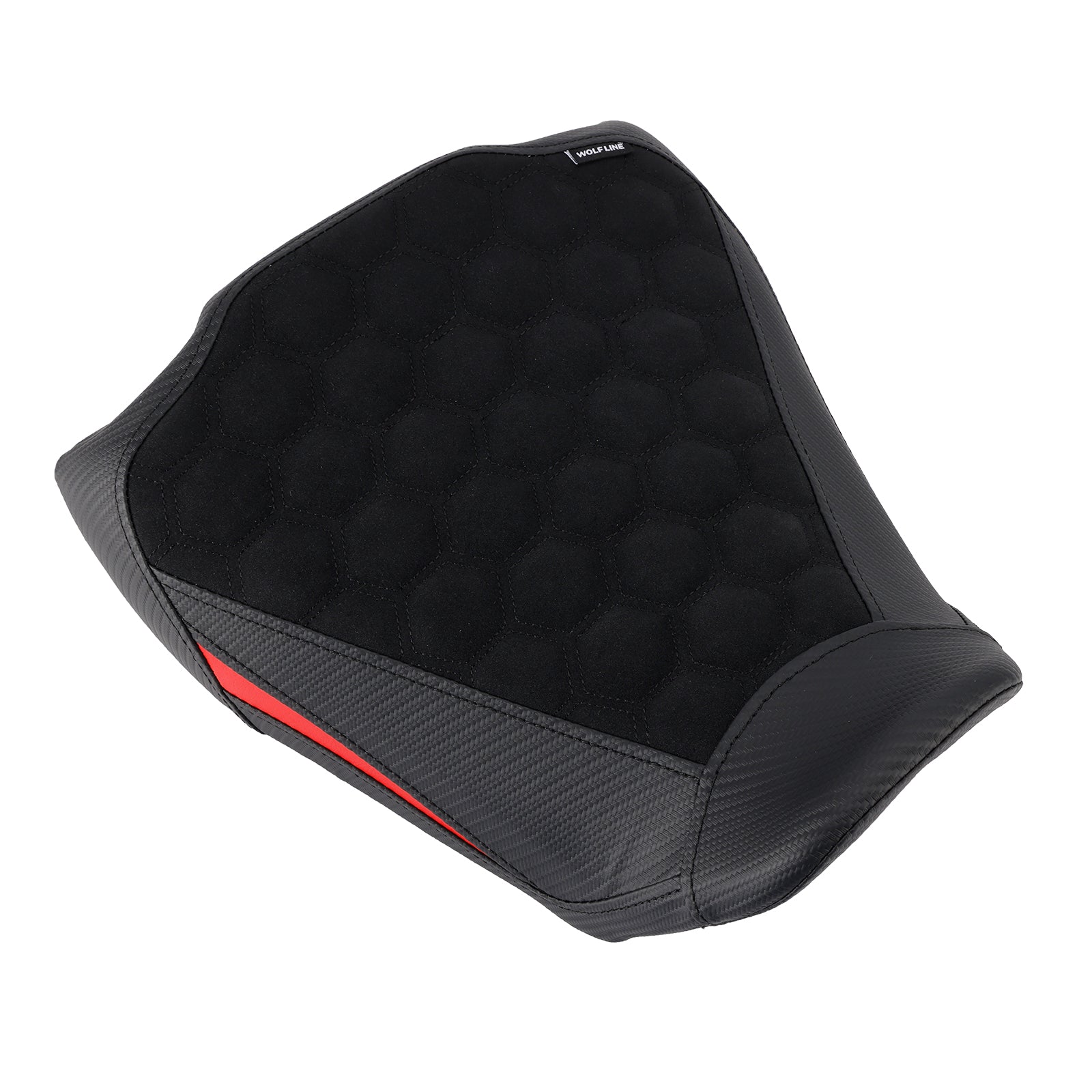 Cojín del conductor del asiento delantero Raider Pu Fit Reda para Honda Cb650R Cbr650R 24-25 RedB