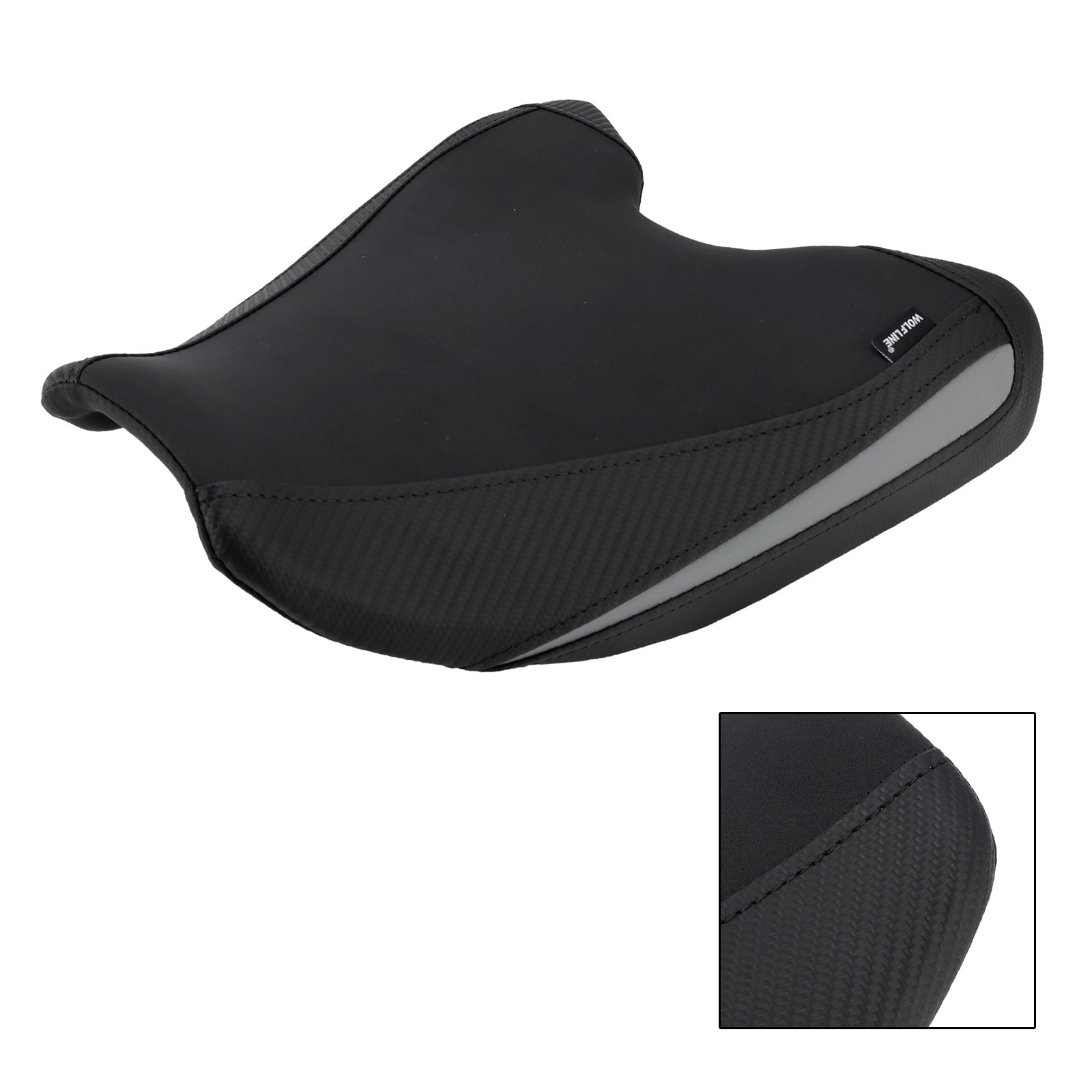 2025+ Yamaha Mt-07 Mt 07 Fz-07 Cuscino sedile conducente Raider anteriore Pu nero