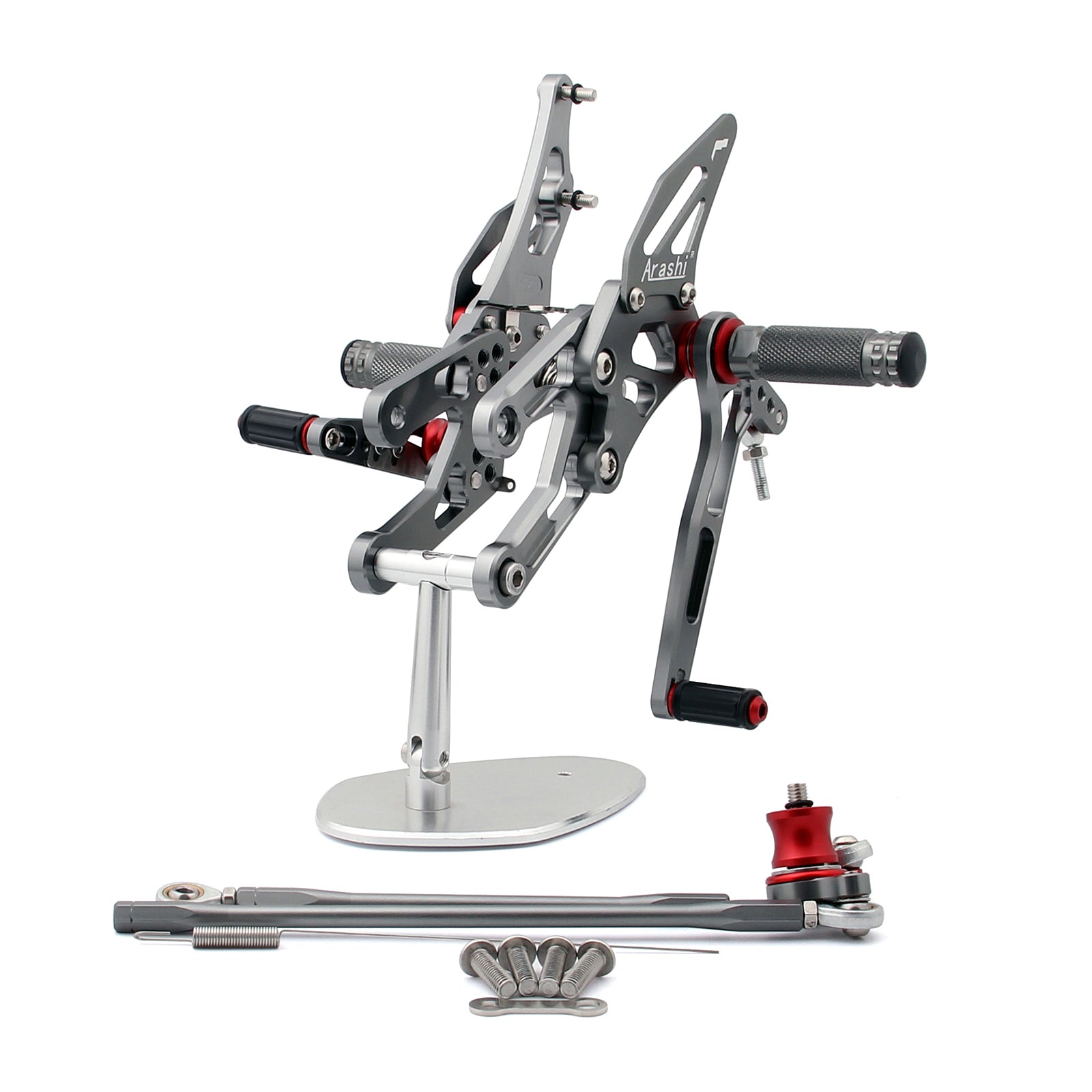 2004-2007 Honda CBR1000RR Justerbar CNC-ryttare omvandlar fotstödets vila pinnar