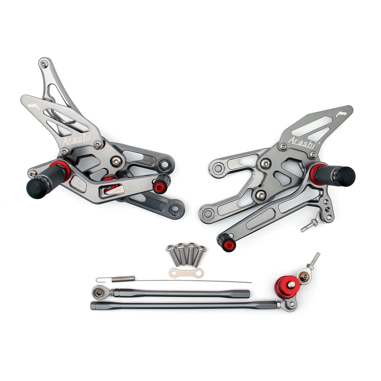 2004-2007 Honda CBR1000RR Justerbar CNC-ryttare omvandlar fotstödets vila pinnar