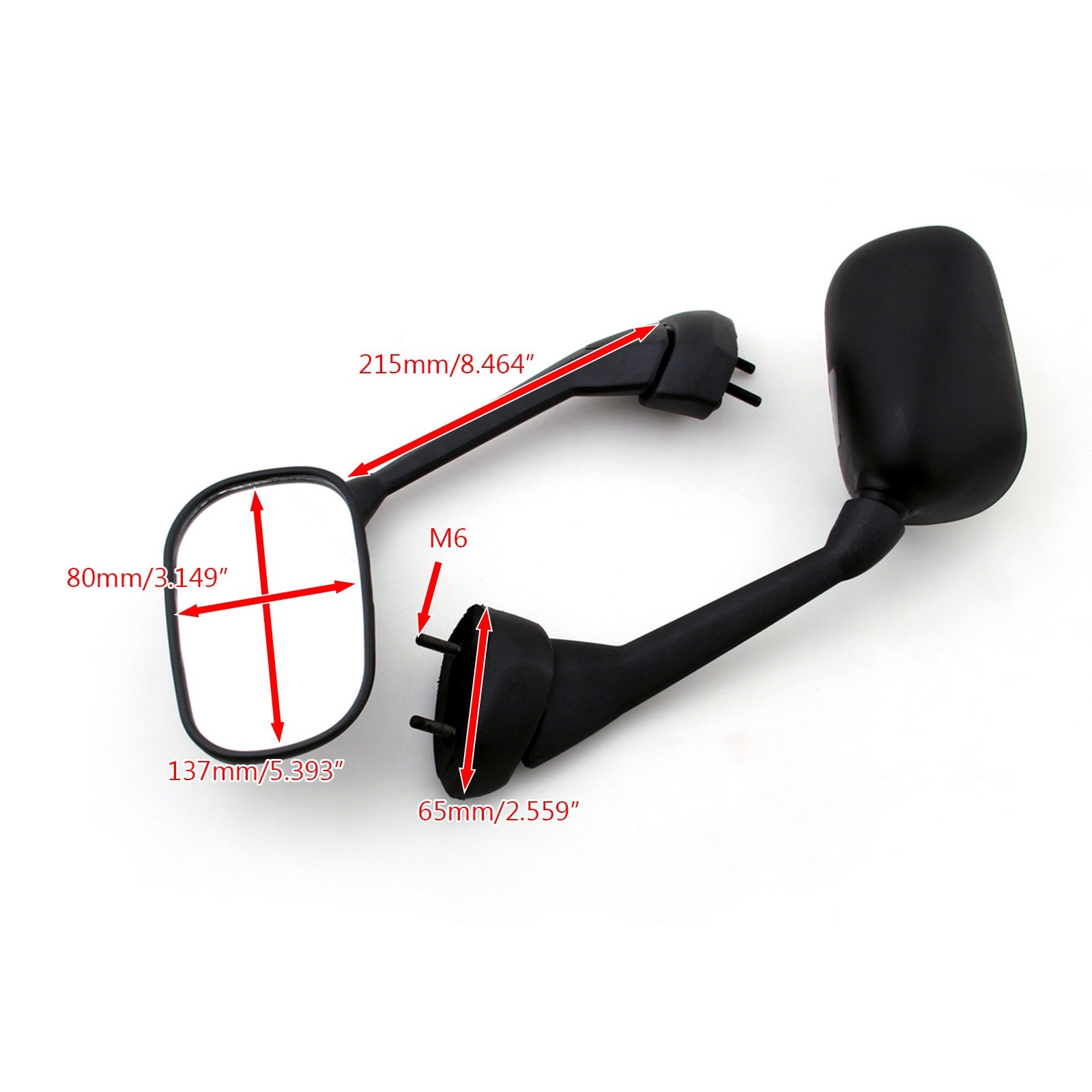 2007-2008 YAMAHA FZ1/FAZER BRAND Nové zrkadlá 3C3-26280-00 3C3-26290-00