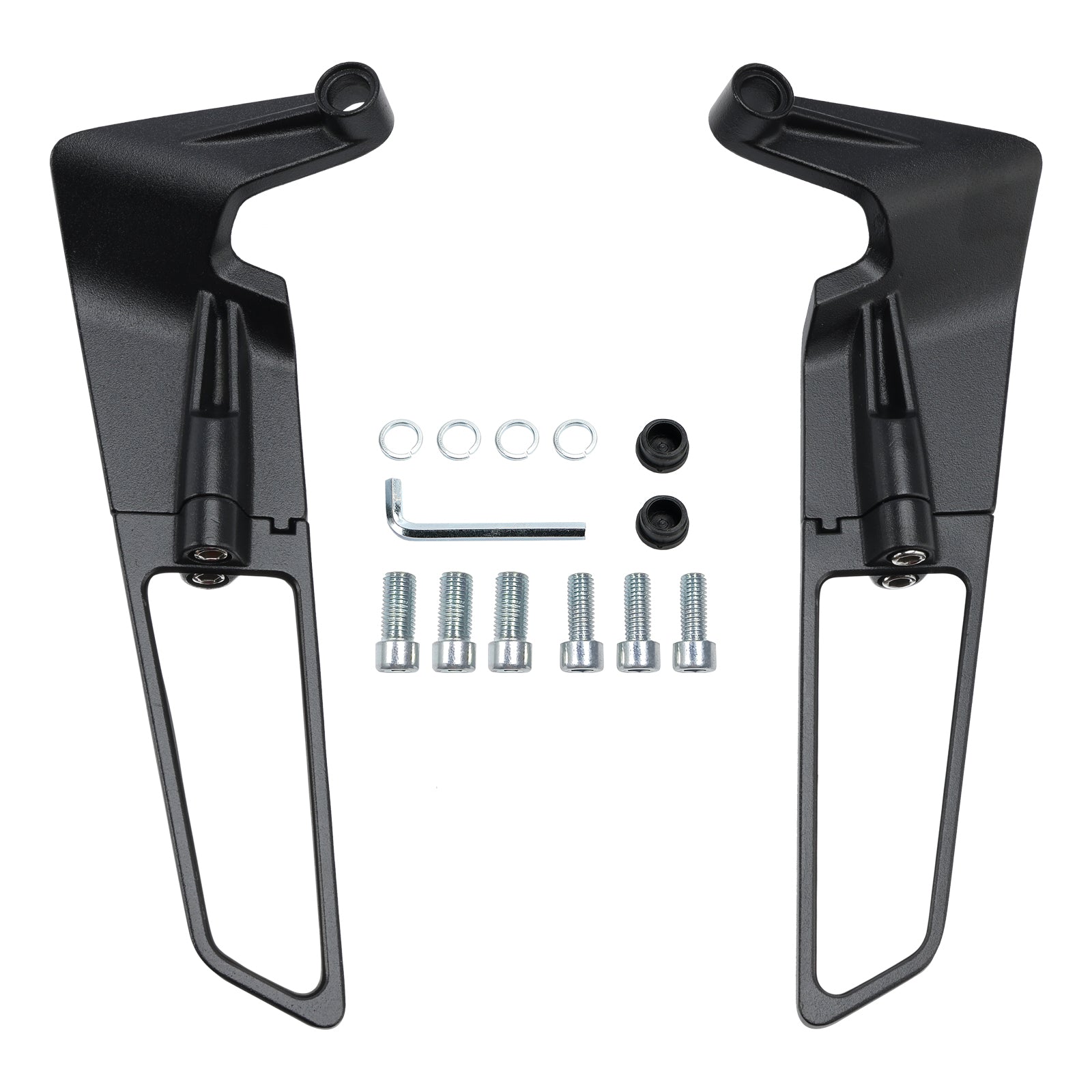 2021-2023 Husqvarna Svartpilen 401 Winglet Mirrors Pair