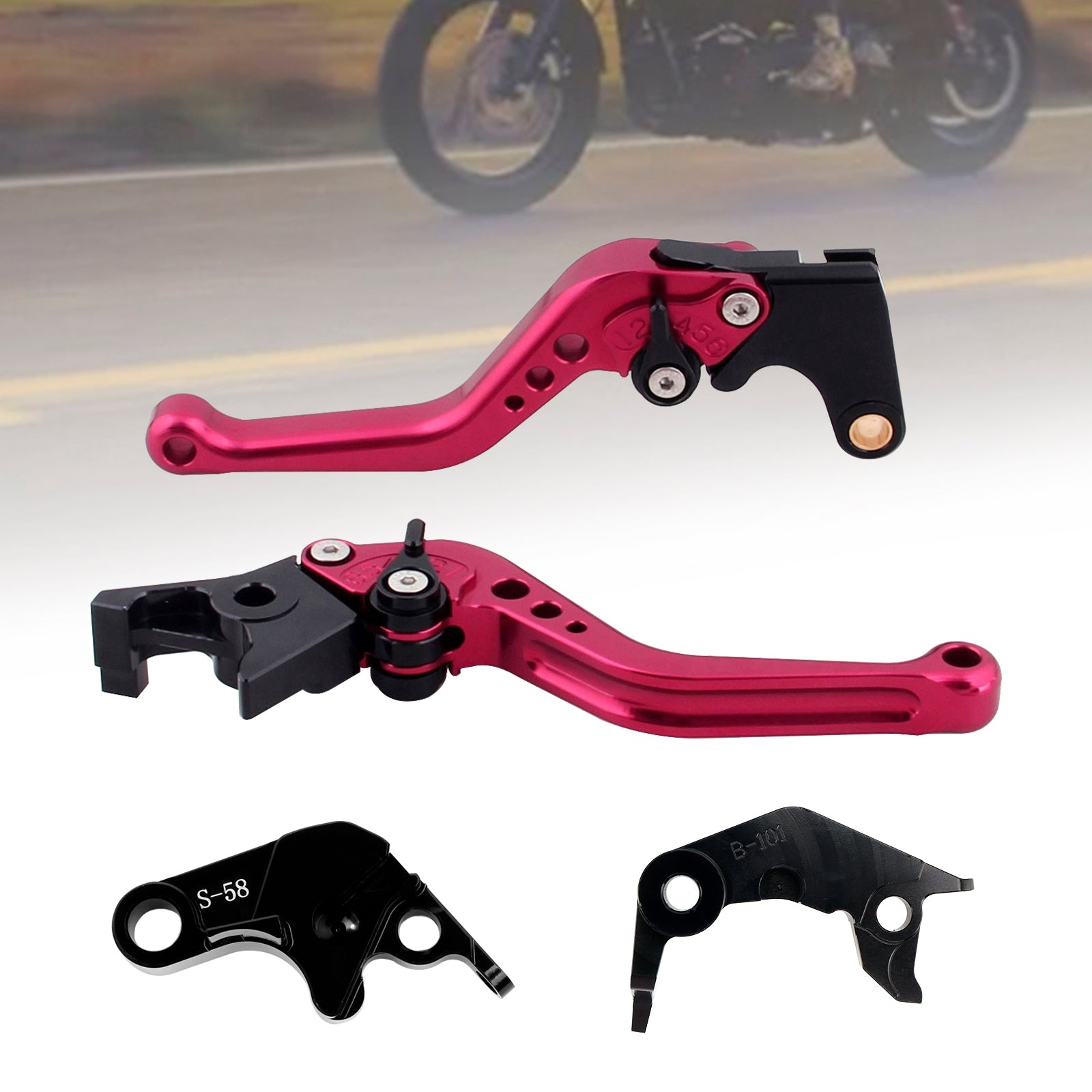 NEW Short Clutch Brake Lever fit for YAMAHA YZF R7 MT-10/SP FZ-10/SP 2022-23