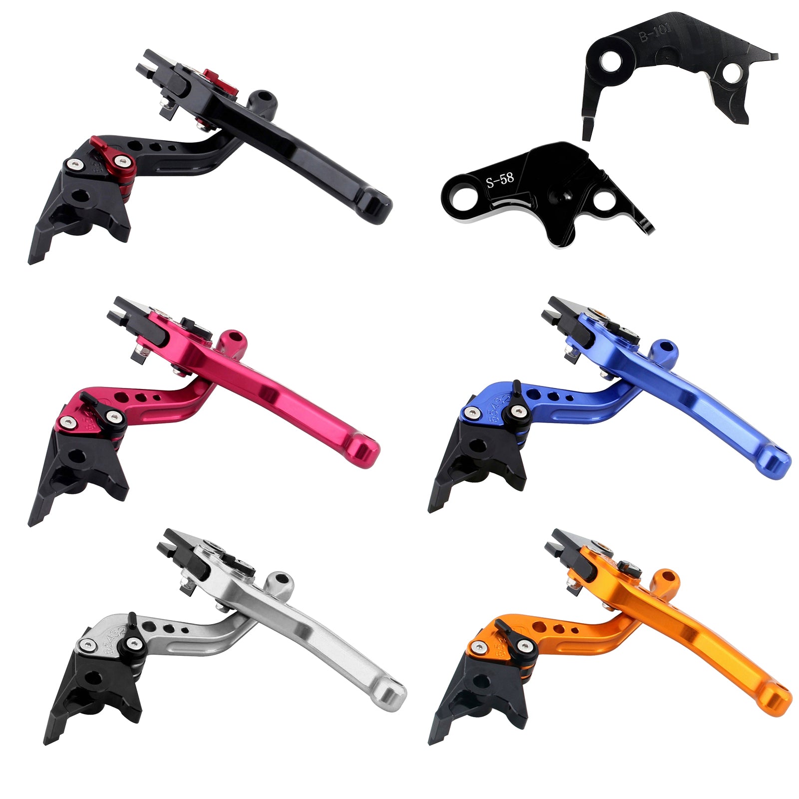 NEW Short Clutch Brake Lever fit for YAMAHA YZF R7 MT-10/SP FZ-10/SP 2022-23