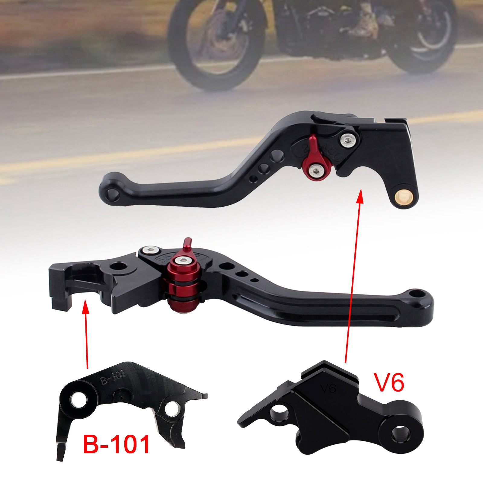 NEW Short Clutch Brake Lever fit for YAMAHA XSR900 XSR900GP MT-09 MT-09SP 24-25