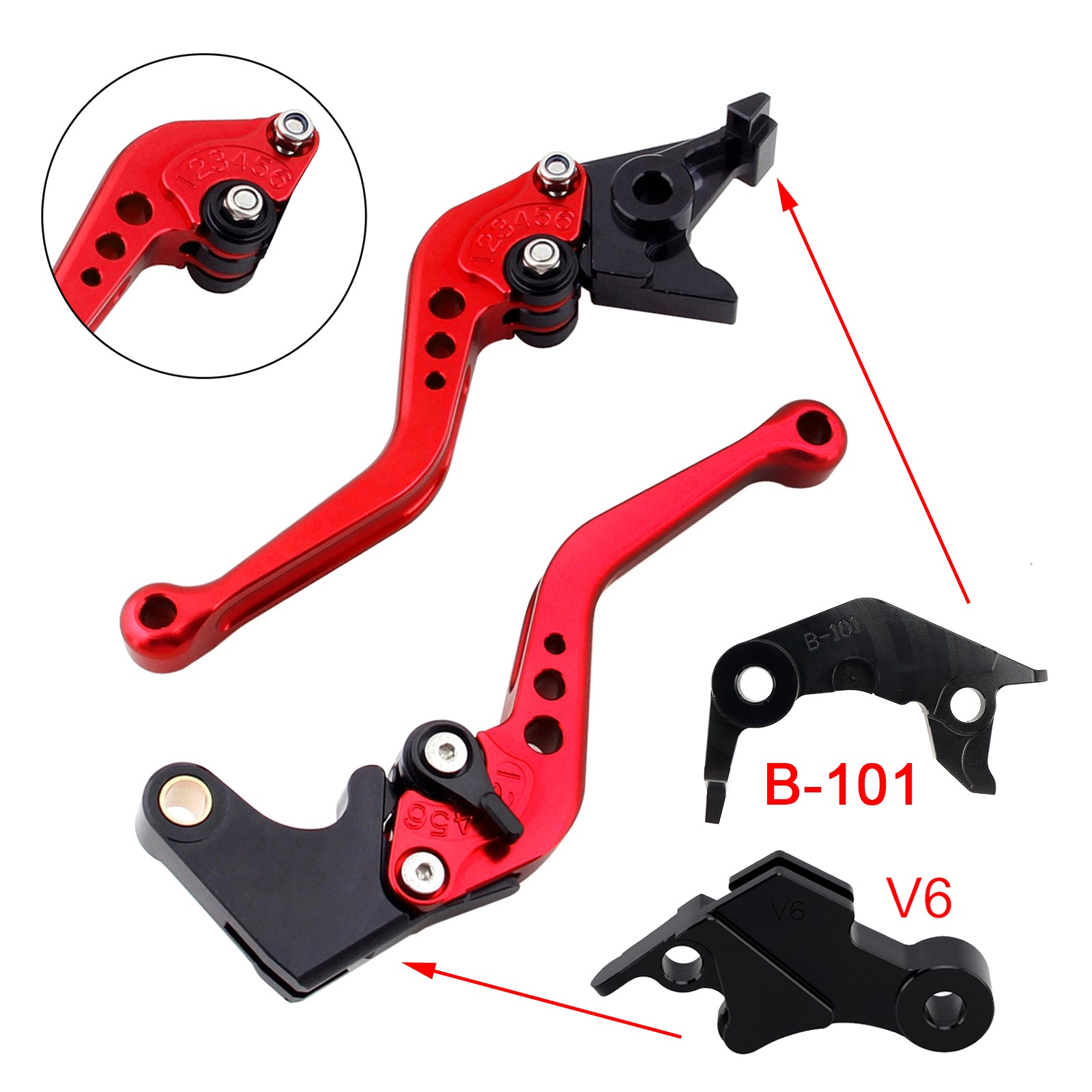 NEW Short Clutch Brake Lever fit for YAMAHA XSR900 XSR900GP MT-09 MT-09SP 24-25